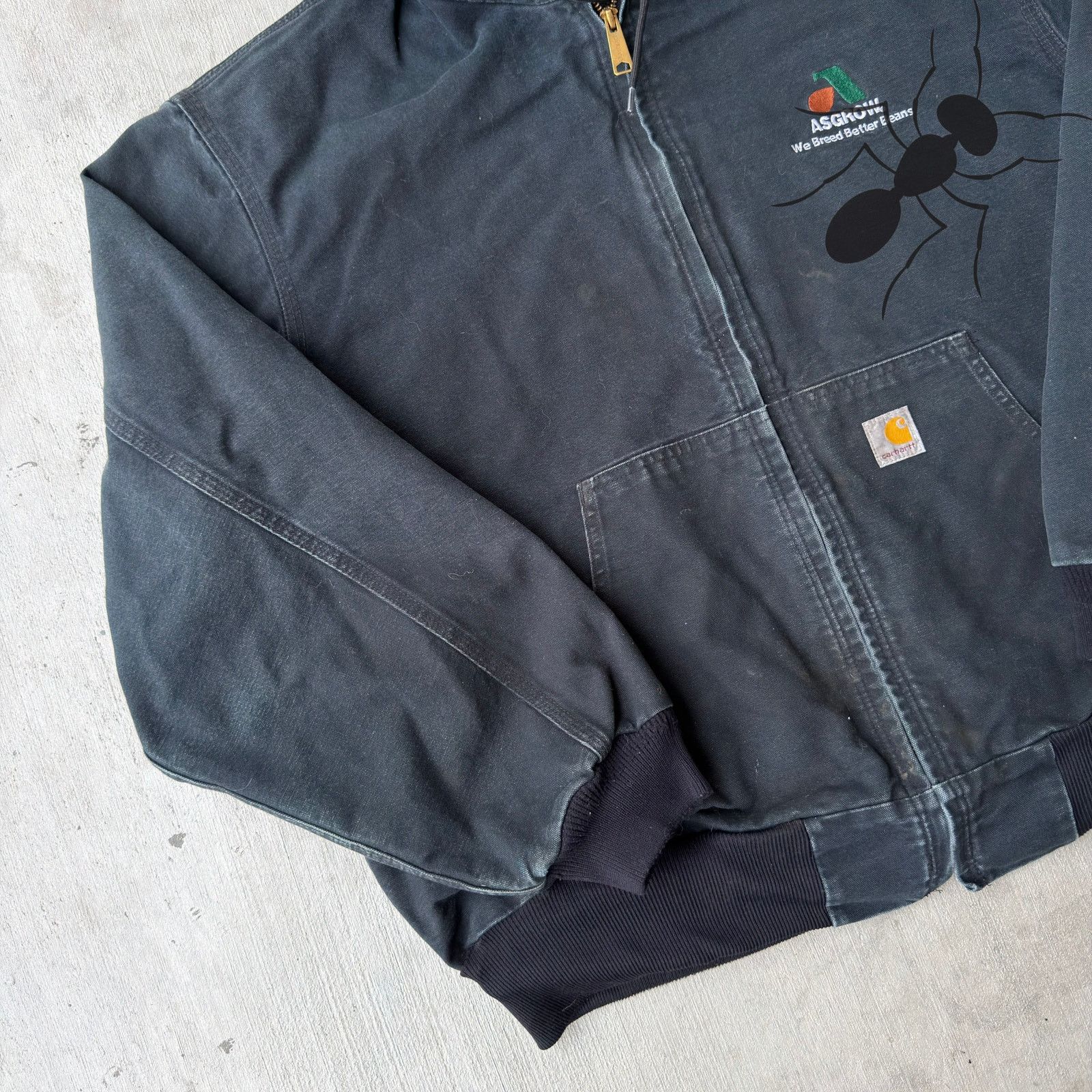 Carhartt × Vintage Carhartt black hooded active work wear jacket Size US XXL / EU 58 / 5 - 2 Thumbnail