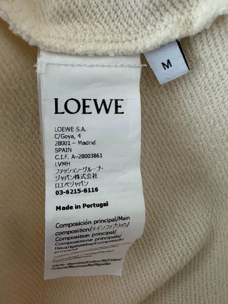 Loewe LOEWE Classic men's Anagram hooded hoodie Size US M / EU 48-50 / 2 - 9 Thumbnail