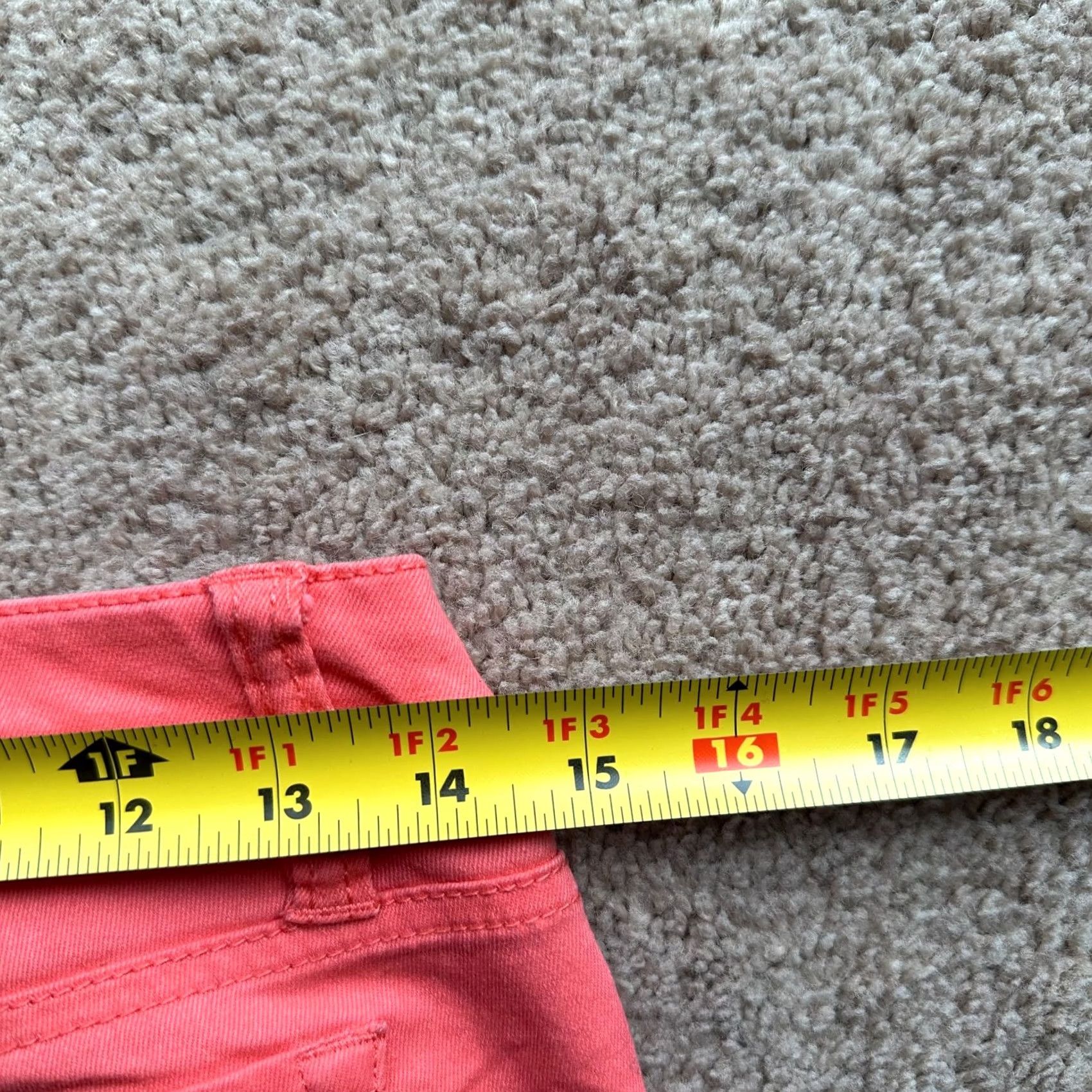 Pinko Refuge Jeans Womens 4 Pink Mid Rise Jegging Tapered Leg Size 27" / US 4 / IT 40 - 7 Thumbnail