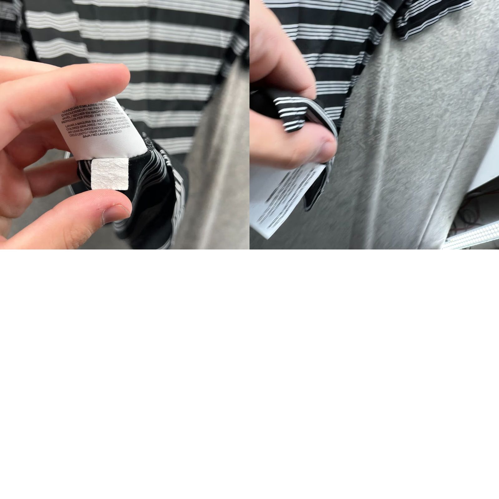 Nike Nike Polo Shirt Mens Medium Black White Striped Dri-Fit Tour Performance Golf Size US M / EU 48-50 / 2 - 9 Thumbnail