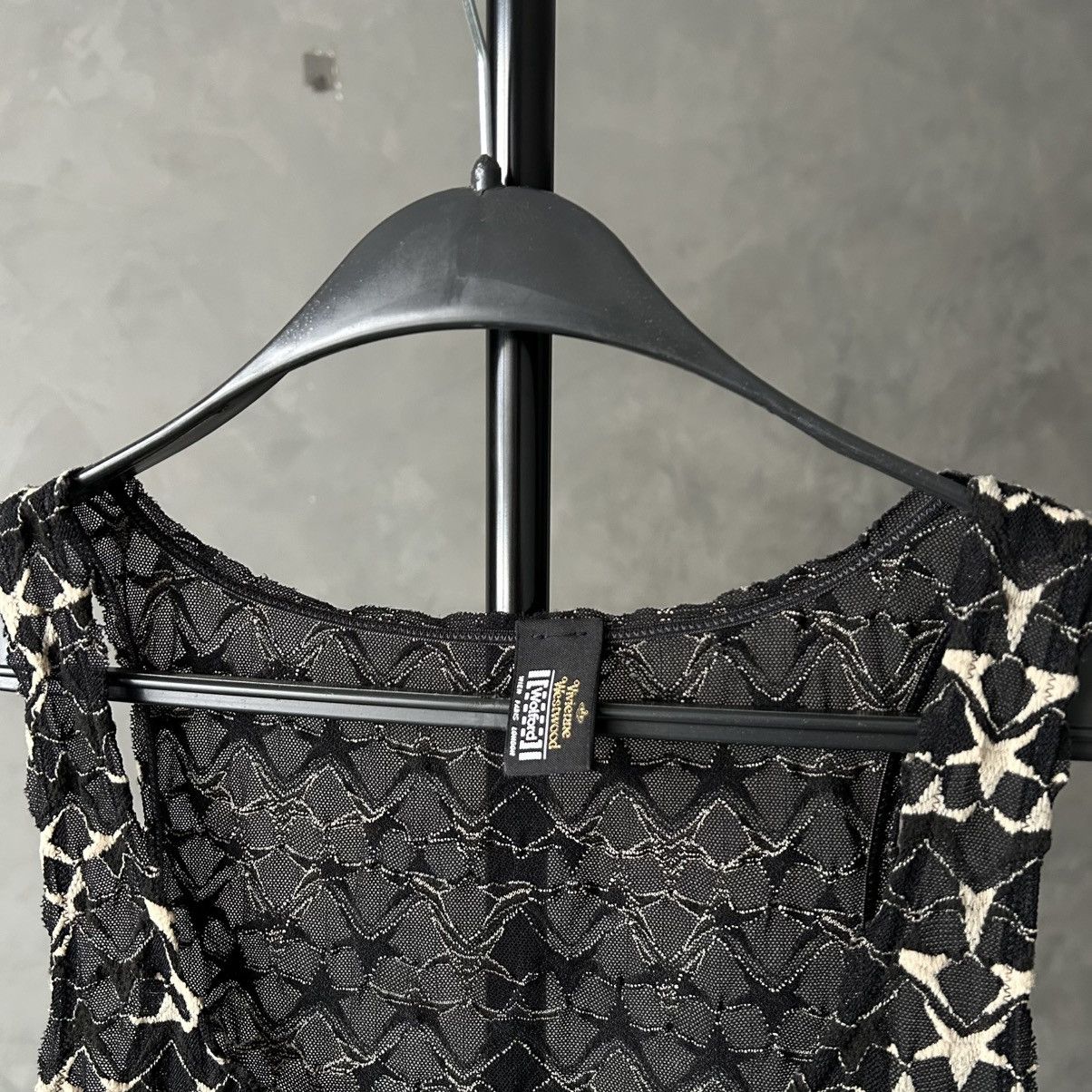 Vivienne Westwood 2004 Vivienne Westwood x Wolford Star Print Tank Top Size S / US 4 / IT 40 - 2 Thumbnail