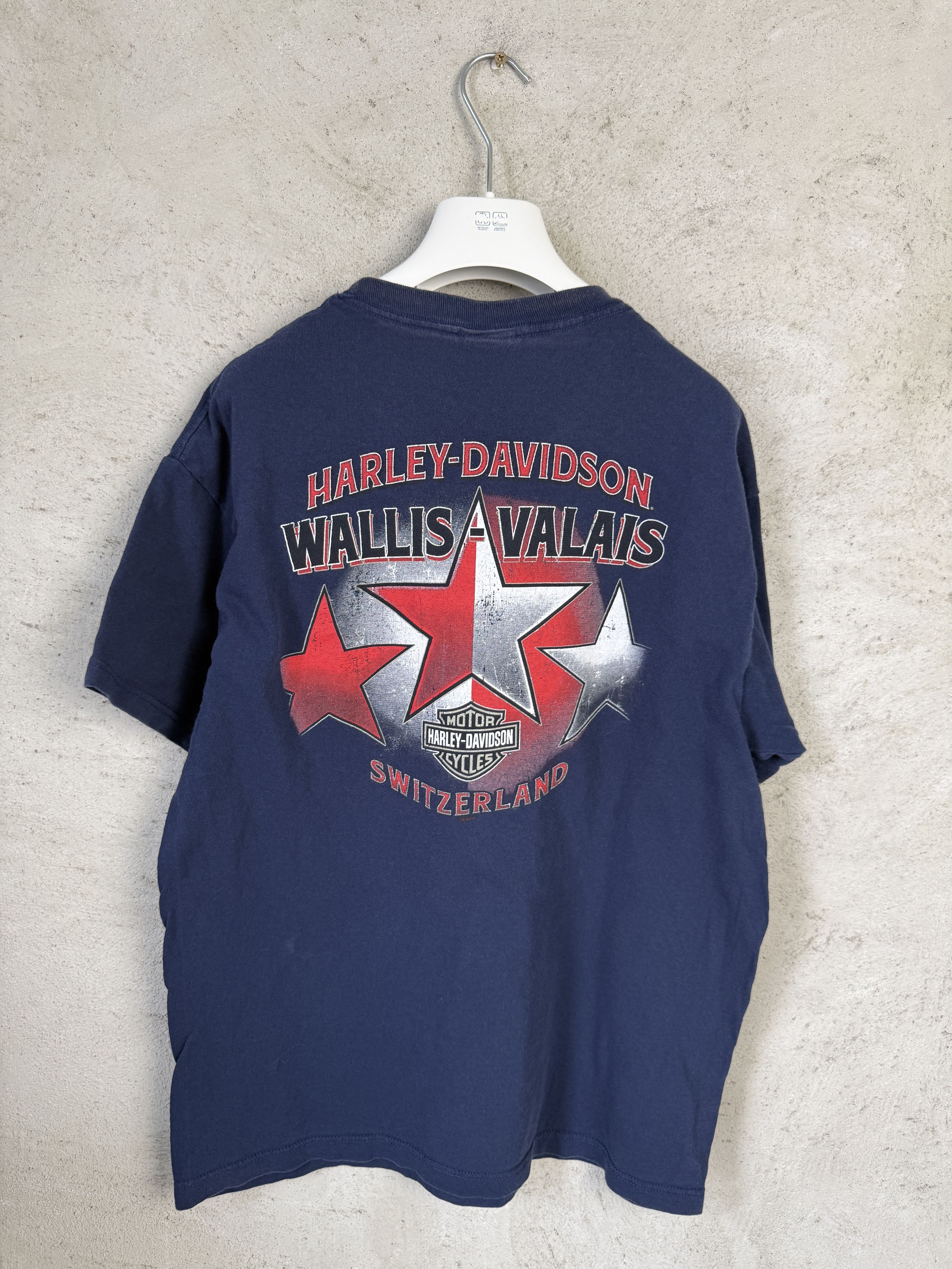 Harley Davidson Harley Davidson Switzerland vintage t-shirt tee Size US M / EU 48-50 / 2 - 5 Thumbnail