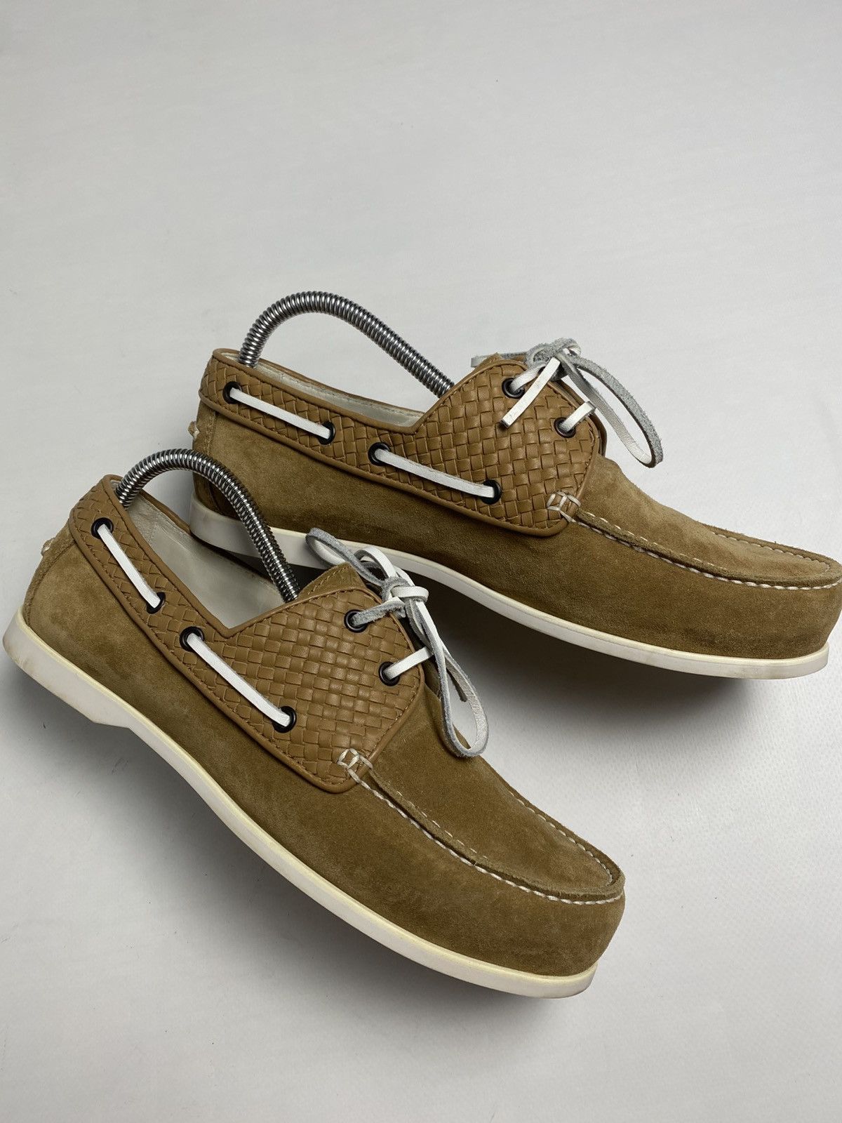Bottega Veneta Bottega Veneta leather topsider Size US 8 / EU 41 - 1 Thumbnail