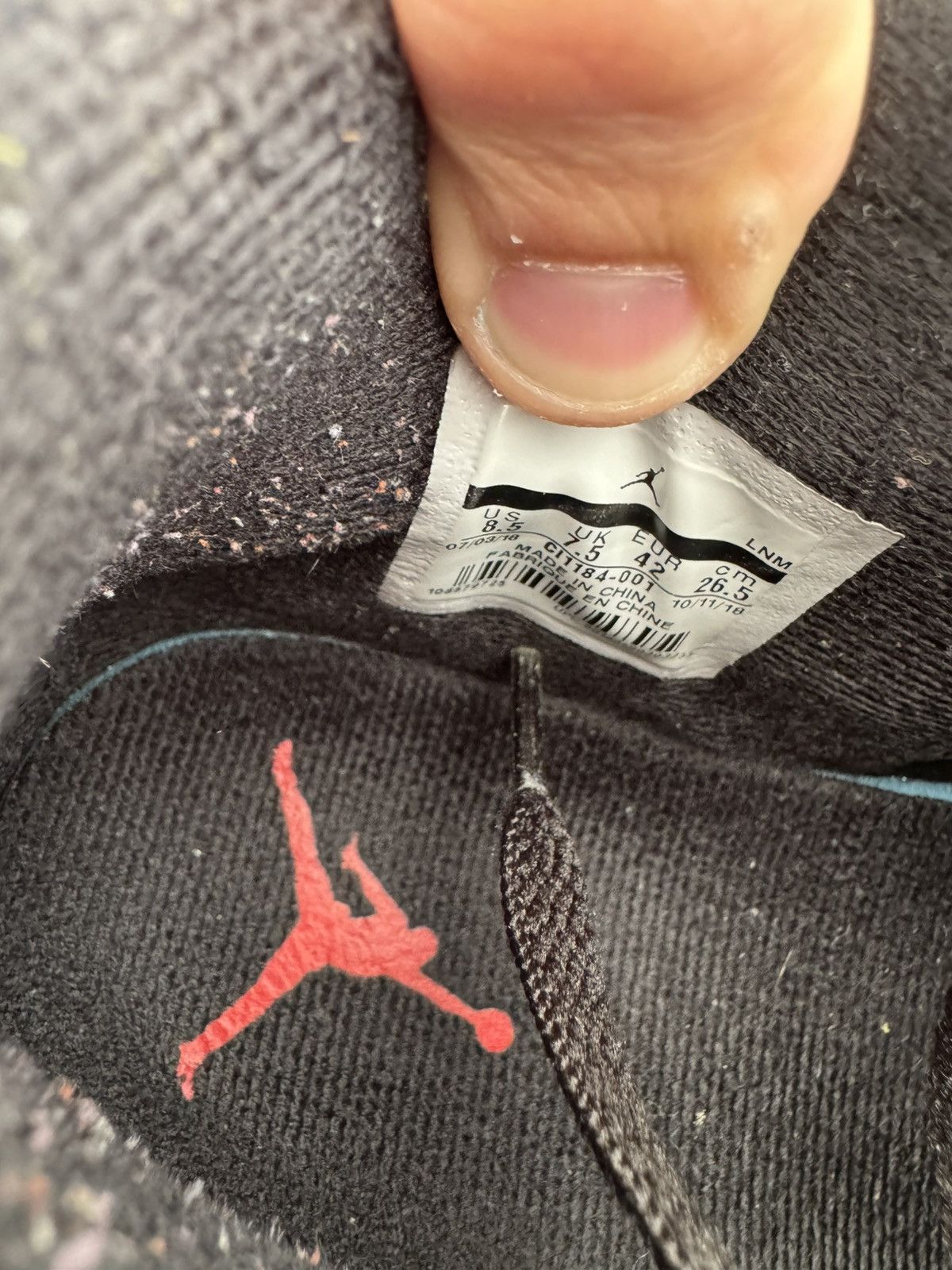 Jordan Brand Jordan 4 laser black Size US 8.5 / EU 41-42 - 7 Thumbnail