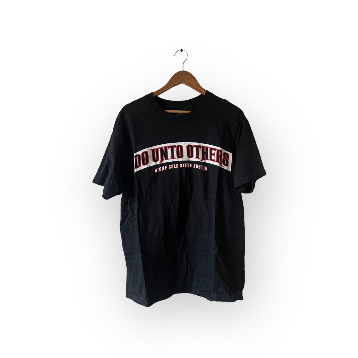 Vintage Vintage Stone Cold Steve Austin Tee Do Unto Others Tee L Size US L / EU 52-54 / 3 - 1 Thumbnail