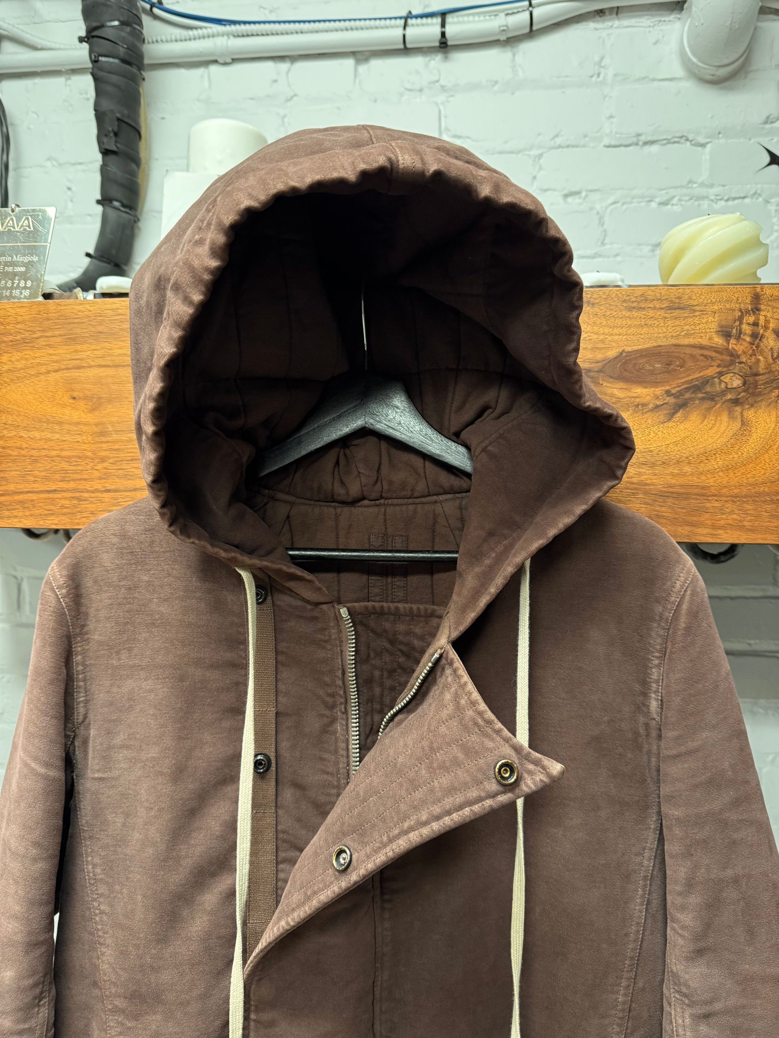 Rick Owens AW2014 Rick Owens ‘Moody’ Moleskin ‘Exploder’ Parka with Backpack Size US M / EU 48-50 / 2 - 3 Thumbnail