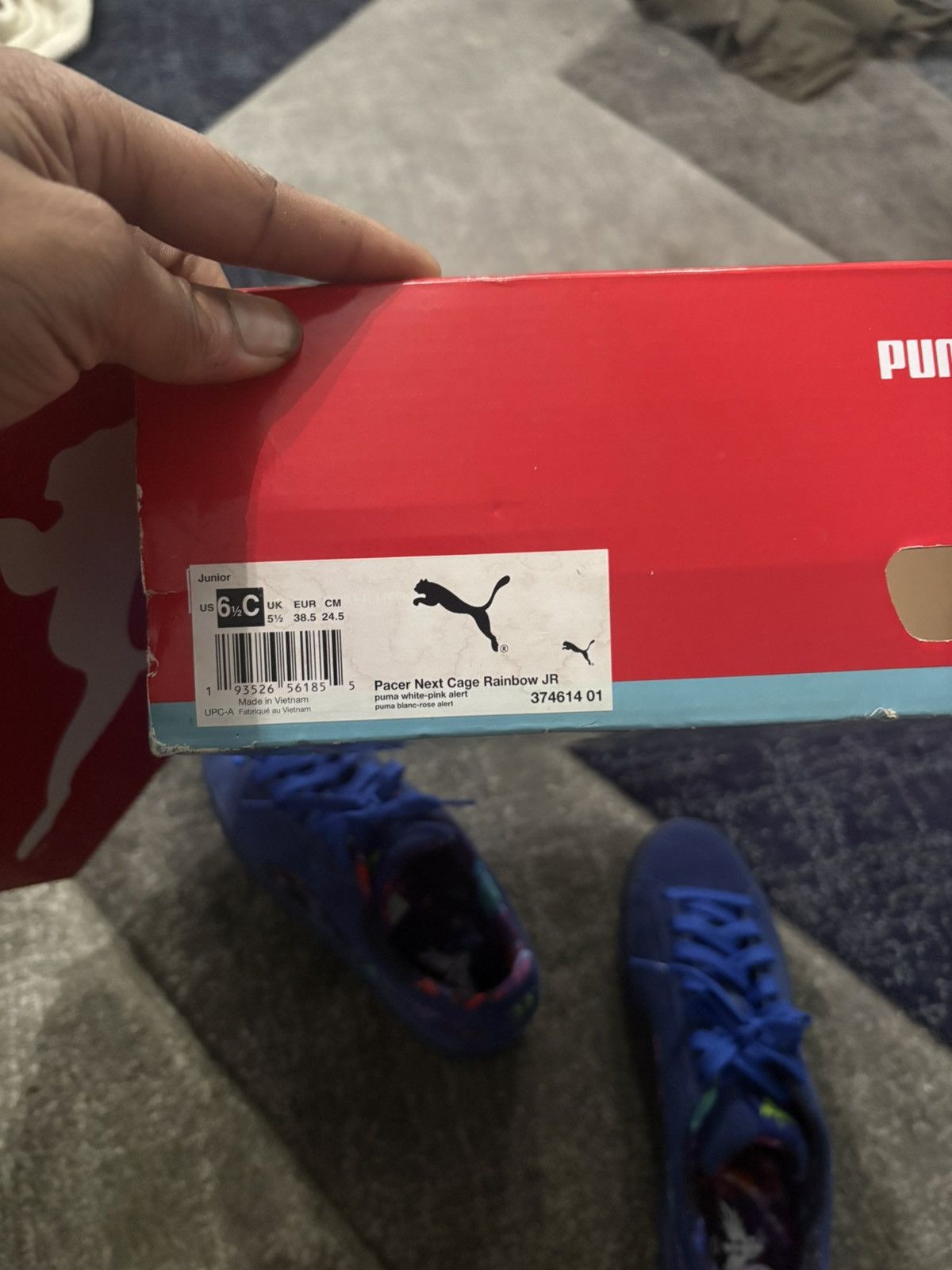 Puma PUMA Suede Classic XXI LaMelo Ball 'Galaxy Elektro Blue Size US 10.5 / EU 43-44 - 7 Thumbnail