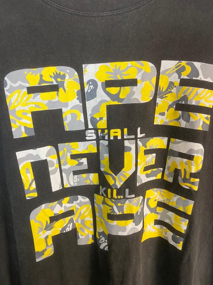 Bape × Vintage “Ape shall never kill ape”printed tshirt by bape Size US XL / EU 56 / 4 - 3 Thumbnail