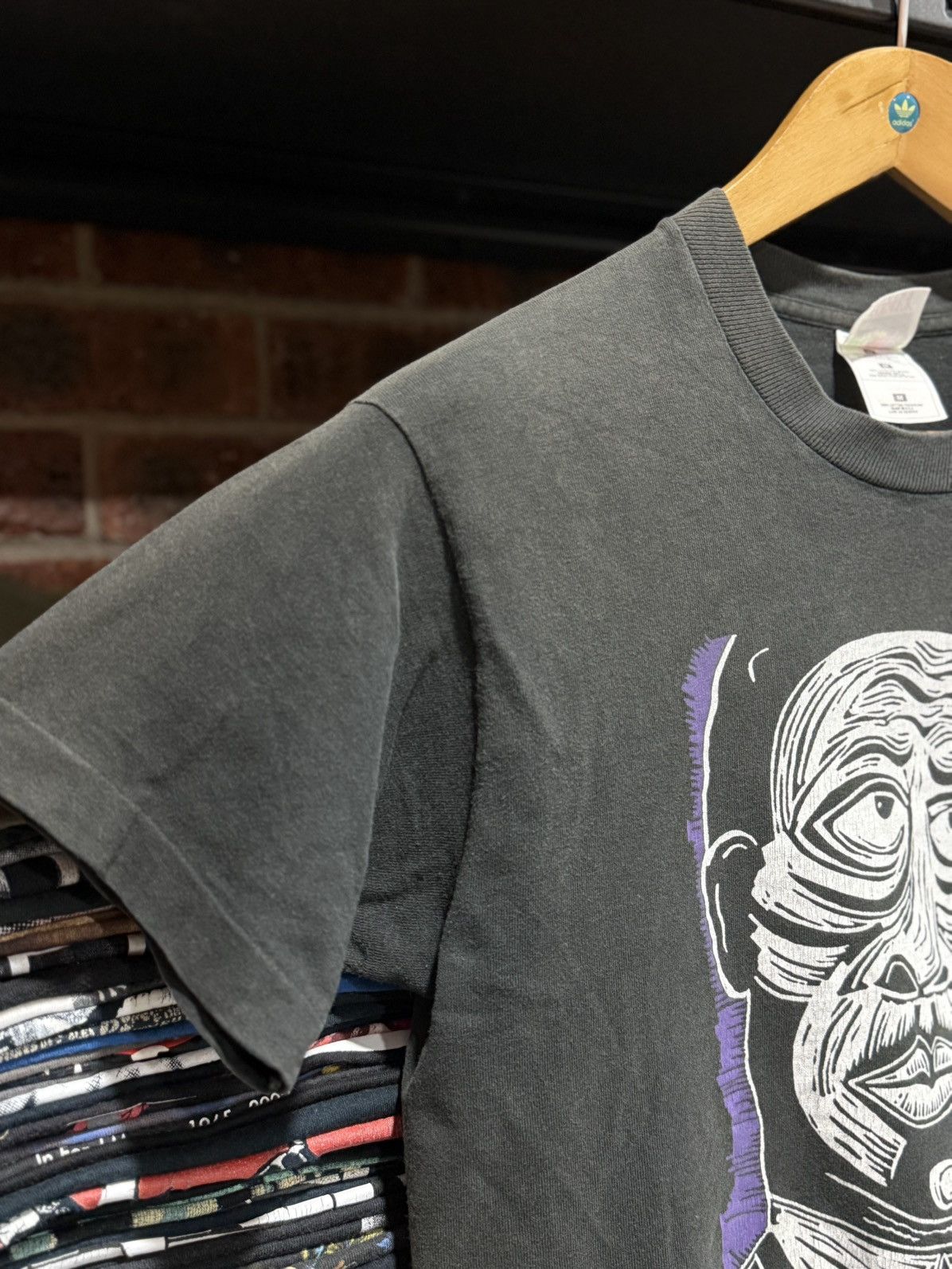 Band Tees Vintage 90s George Davidson Muddy Waters Sun Faded Tee Size US M / EU 48-50 / 2 - 7 Thumbnail