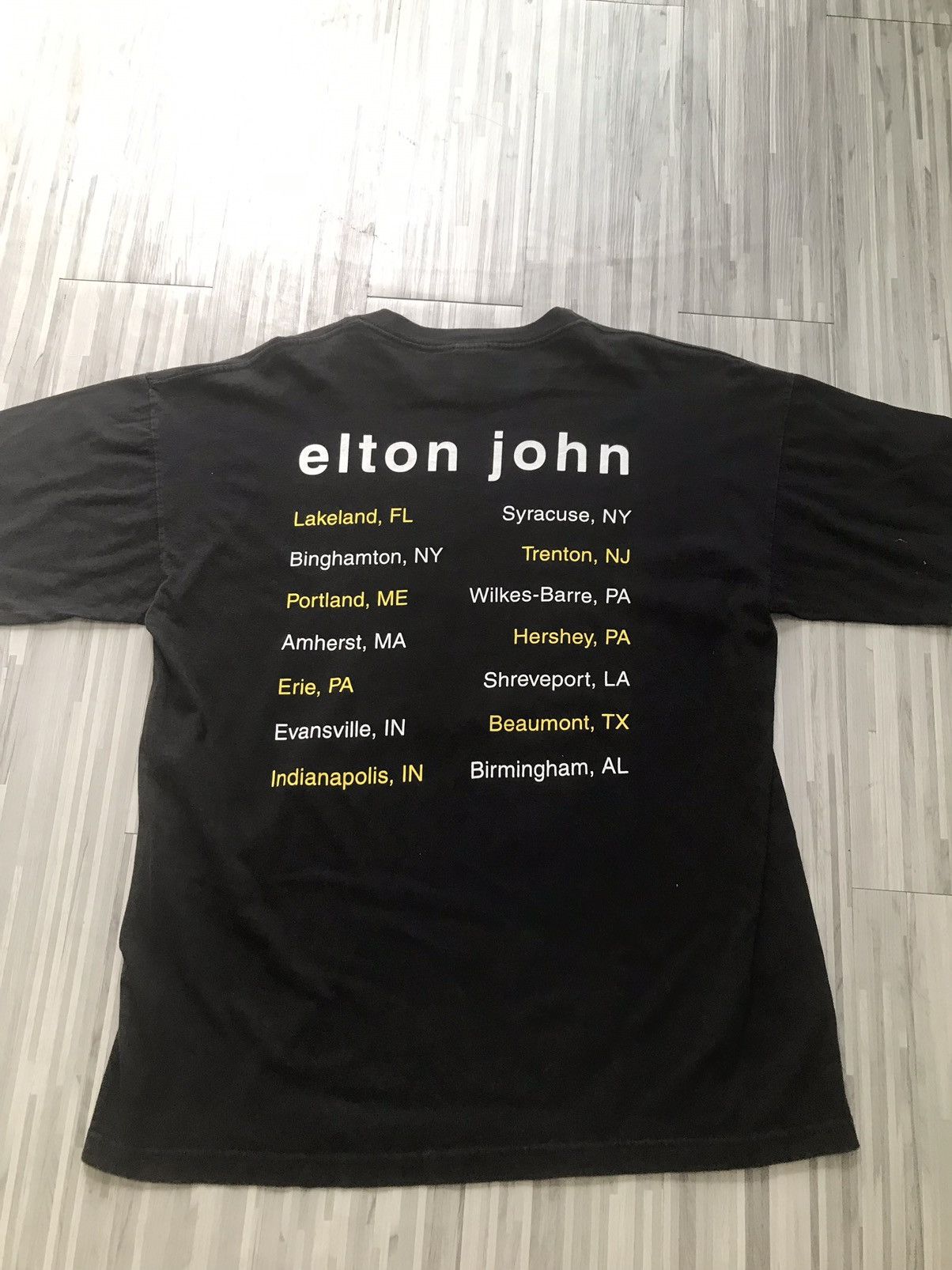 Band Tees × Vintage Tour tee vintage Elton John Size US XL / EU 56 / 4 - 5 Thumbnail