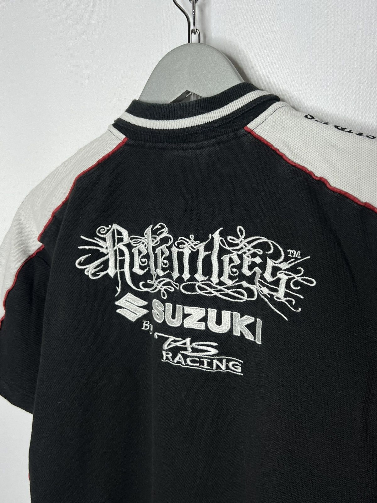 Formula 1 Vintage Suzuki Jas Racing No Half Measures Polo Shirt Size US M / EU 48-50 / 2 - 11 Thumbnail