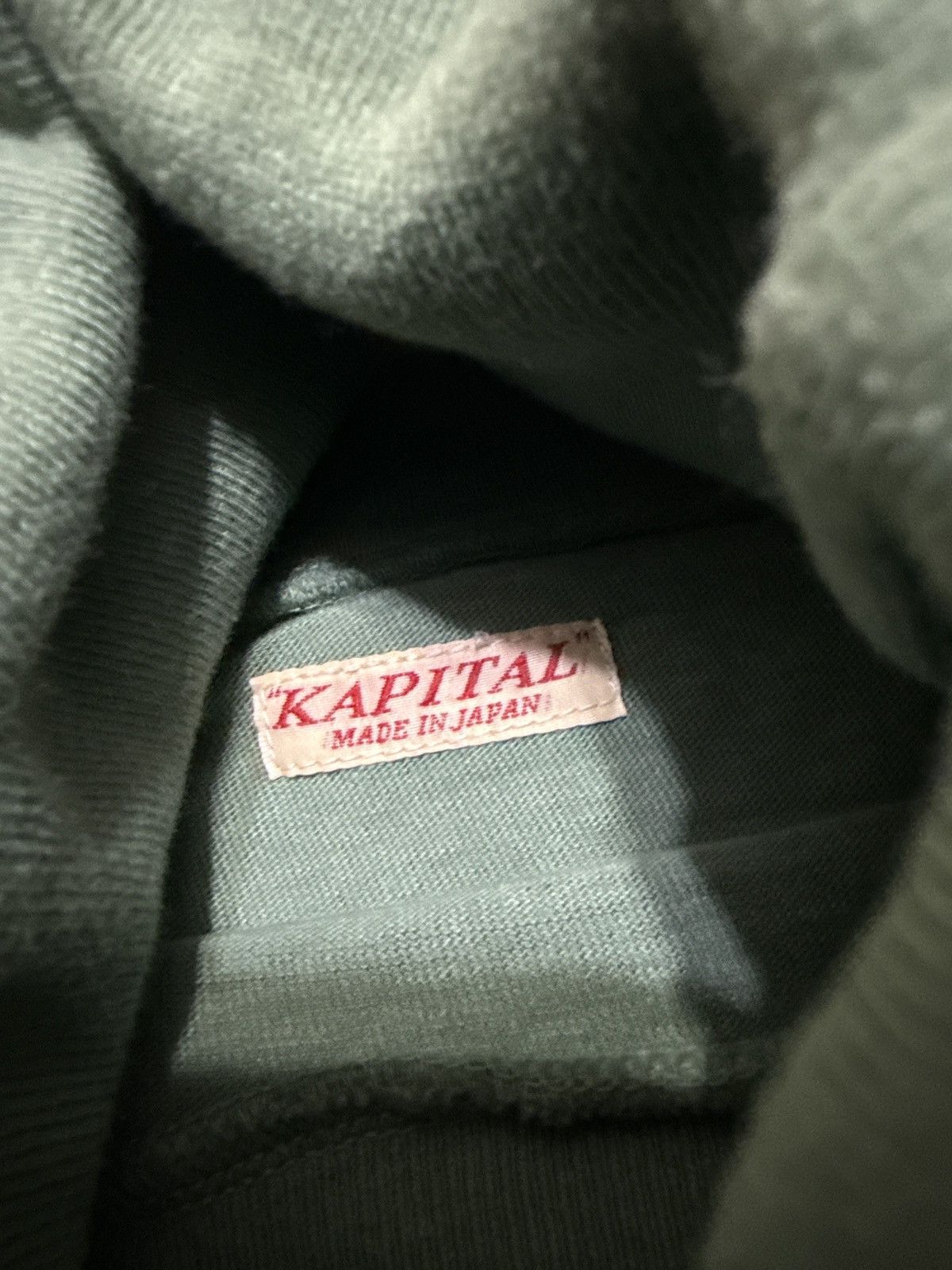 Kapital Kapital Killer Embroidered Turtleneck K2409LC019 Light Green Size US L / EU 52-54 / 3 - 5 Thumbnail