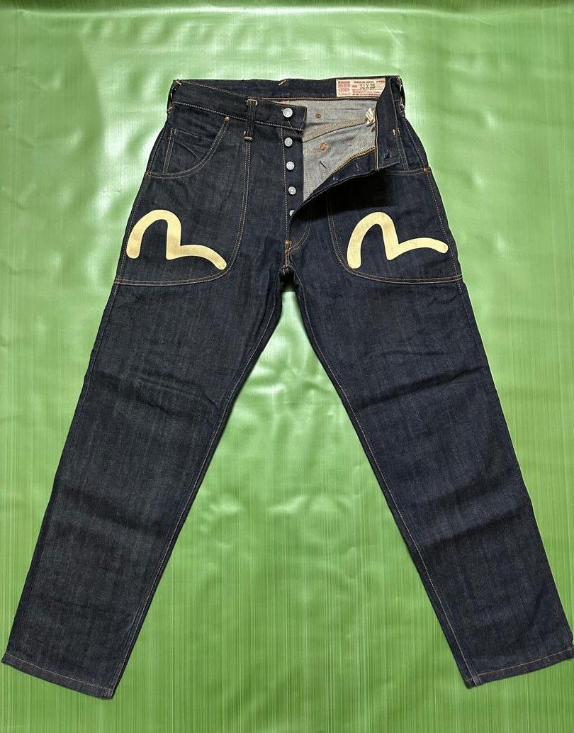 Evisu EVISU BUSHPANT SELVEDGE DENIM BAGGY FIT Size US 32 / EU 48 - 1 Thumbnail