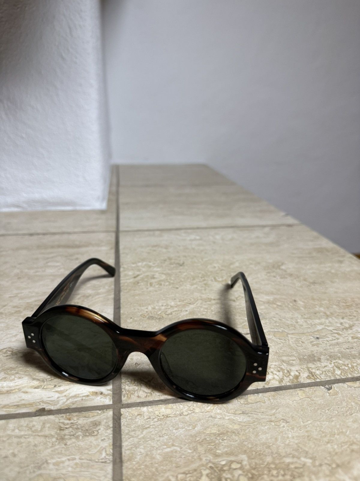Celine Celine CL40152I Round Tortoise Sunglasses Made in Italy Size ONE SIZE - 2 Thumbnail