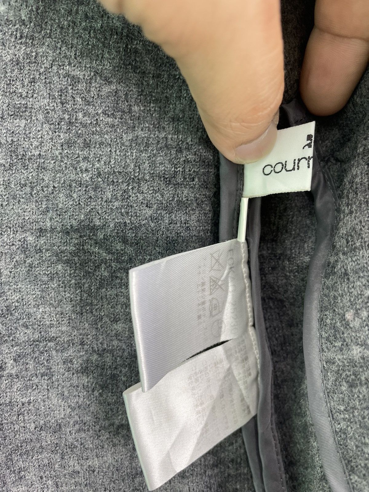 Courreges Rare COURREGES double collar crossed jacket Size S / US 4 / IT 40 - 5 Thumbnail