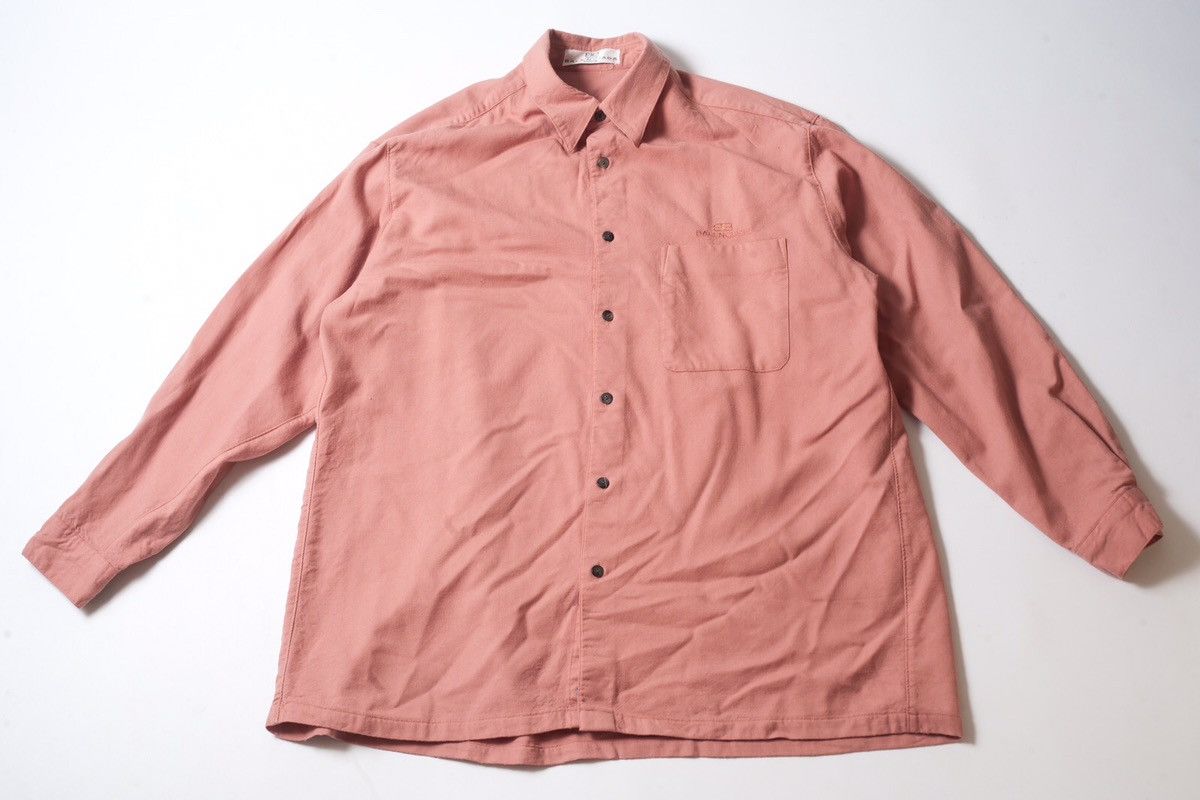 balenciaga vintage wool shirt