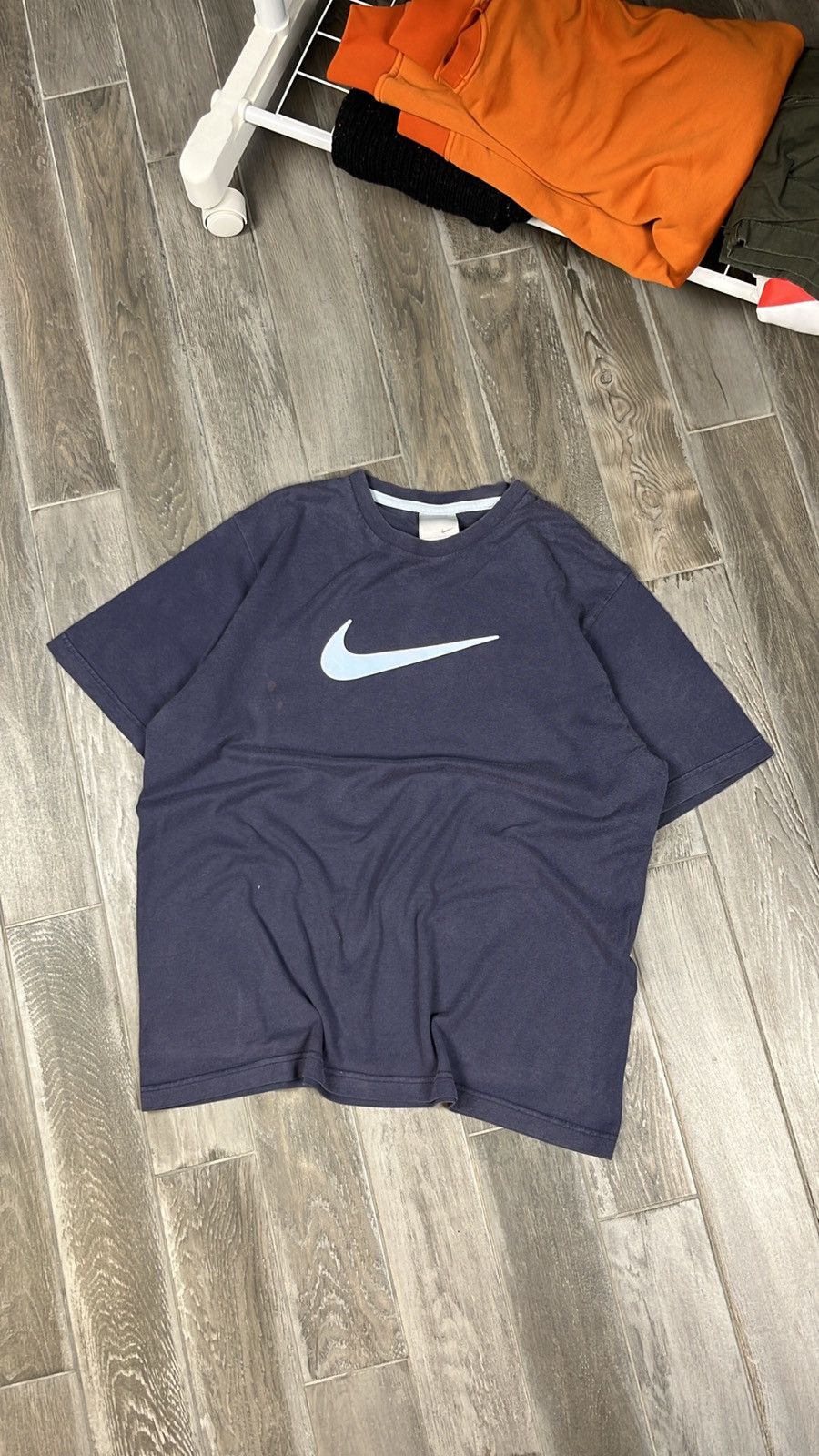 Nike × Vintage Vintage big logo Nike hype tee Size US L / EU 52-54 / 3 - 1 Thumbnail