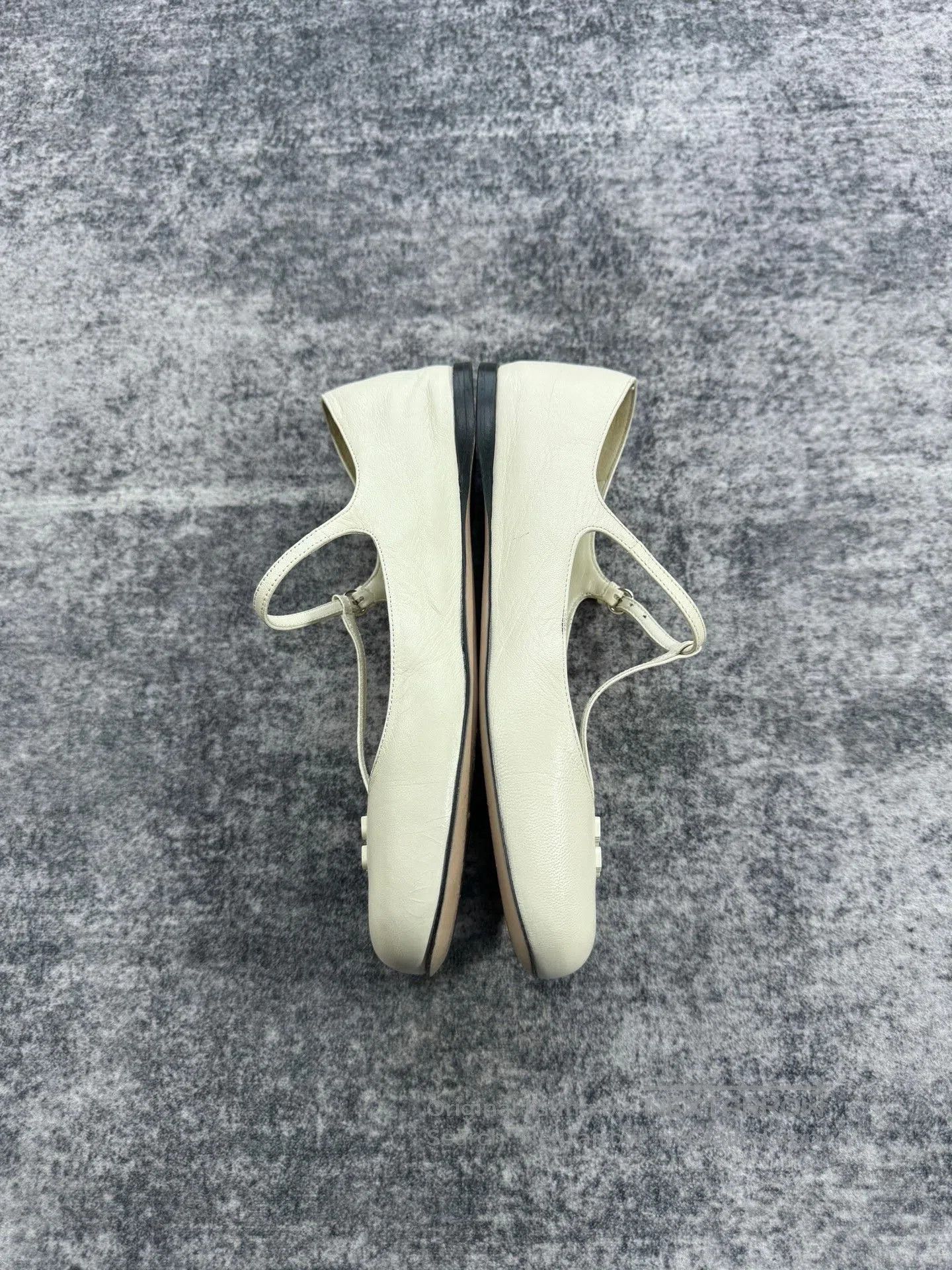 Miu Miu Miu Miu Lambskin Letter Logo Flat Shoes. Size US 6.5 / IT 36.5 - 7 Thumbnail