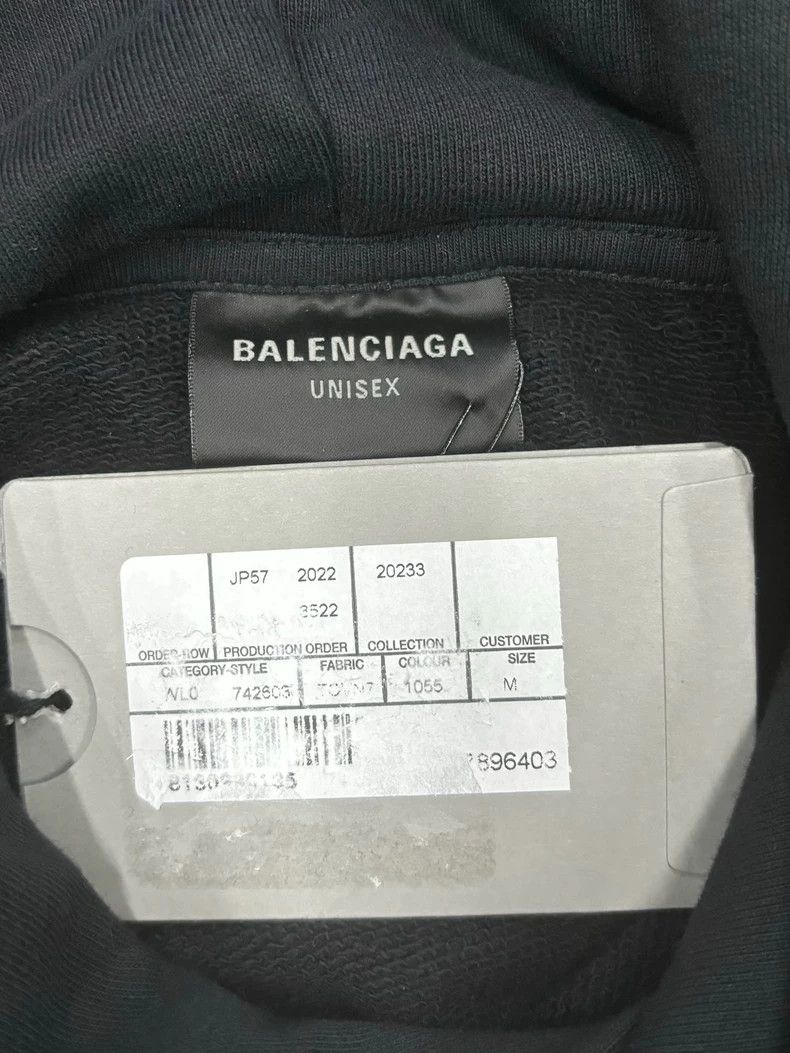 Balenciaga Balenciaga 23 FW Mud Dye Bitcoin Sabotage Hoodie 2503-Nexta Size US M / EU 48-50 / 2 - 3 Thumbnail