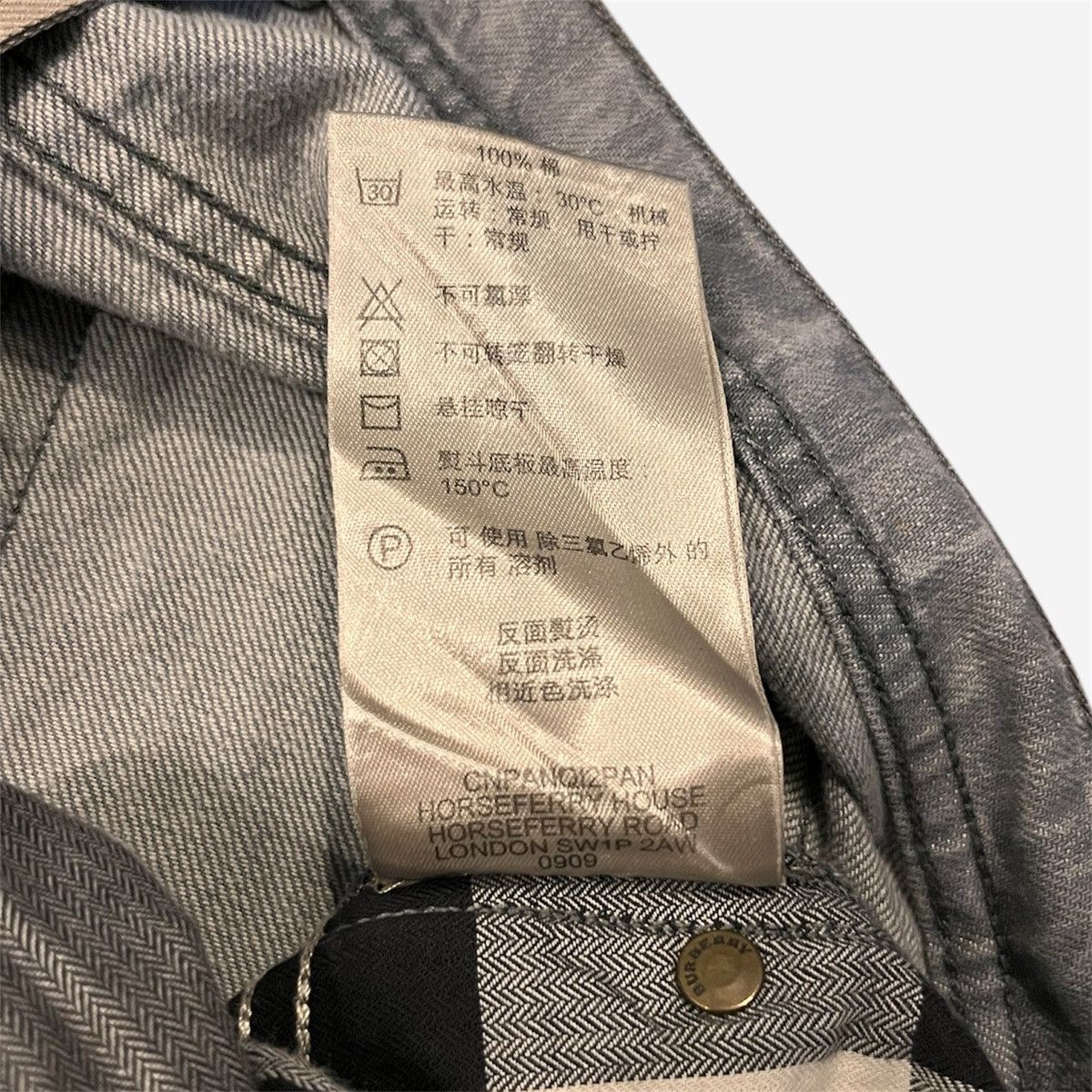 Burberry Burberry Denim Jeans in Grey Size US 32 / EU 48 - 7 Thumbnail