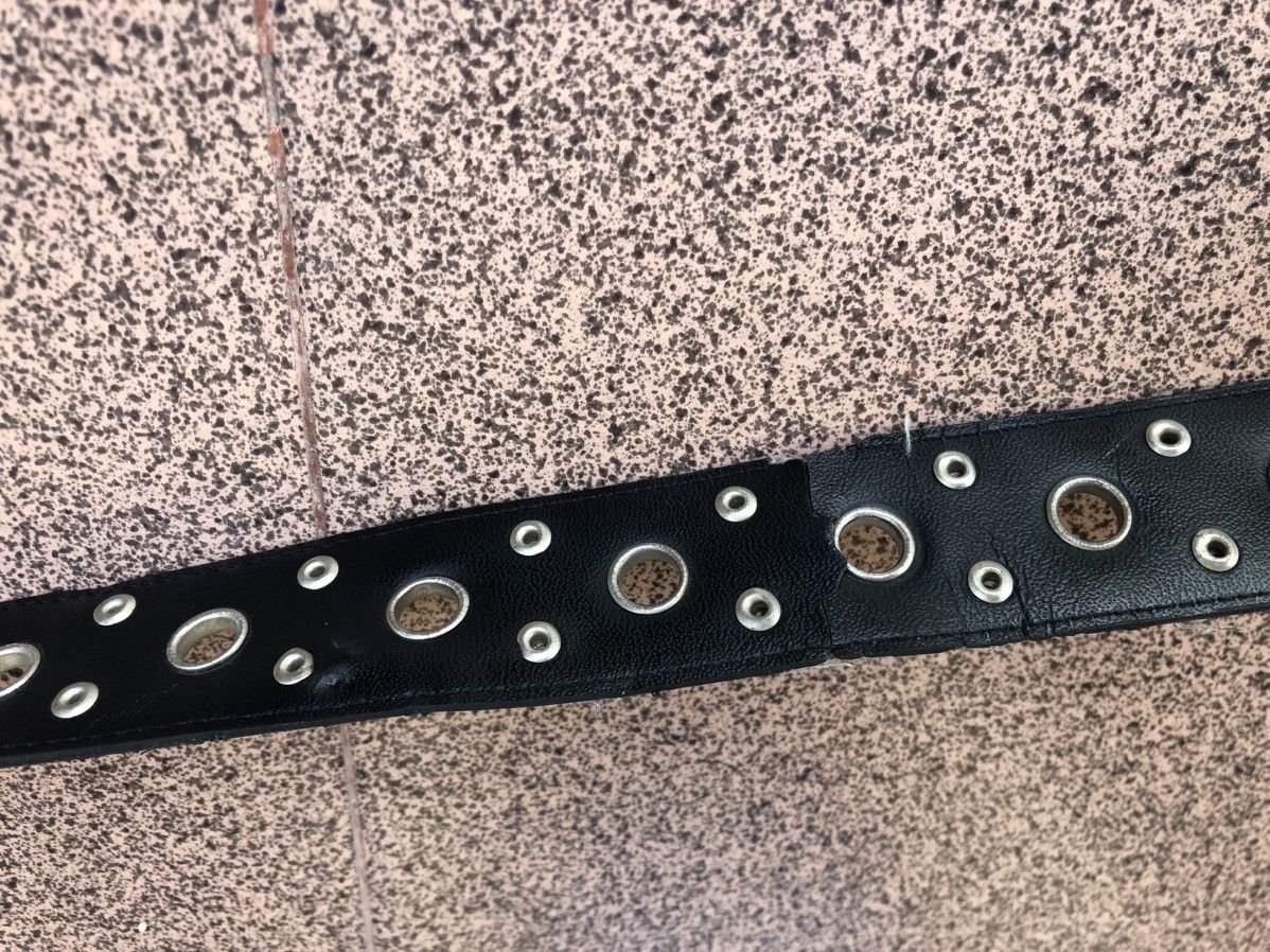 Japanese Brand Silver belt Leather studded like lgb if six was nine Size ONE SIZE - 6 Thumbnail