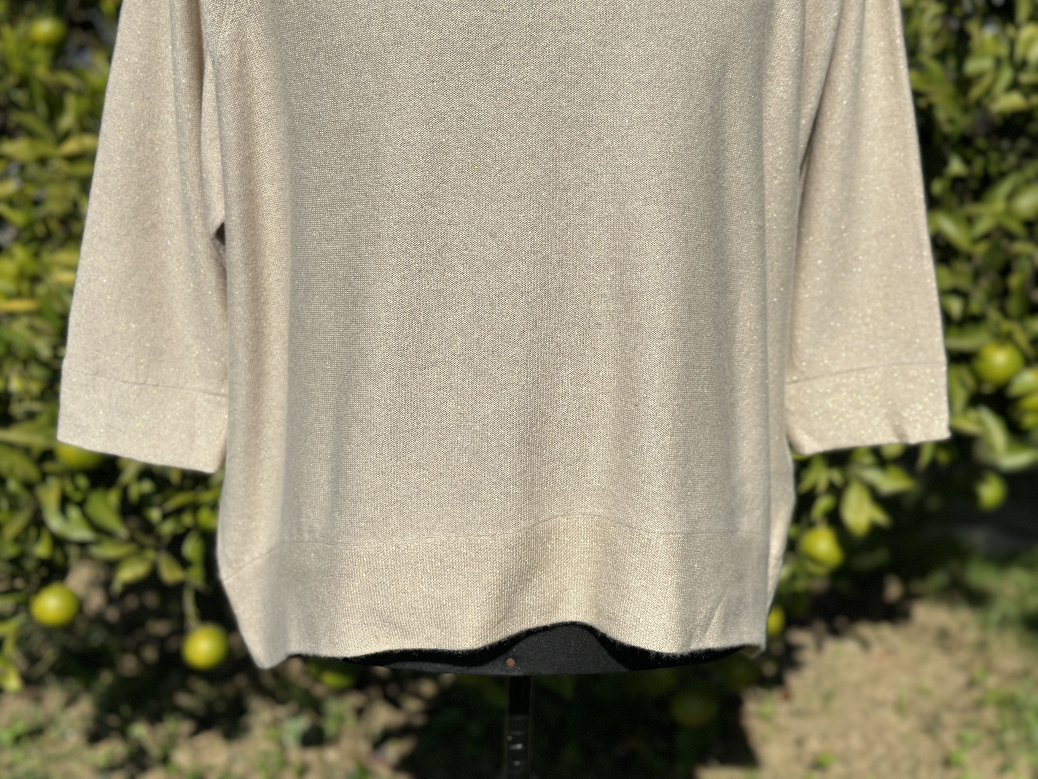 Brunello Cucinelli Brunello Cucinelli Shimmer Knit Sweater Sleeve Size M Size M / US 6-8 / IT 42-44 - 10 Thumbnail
