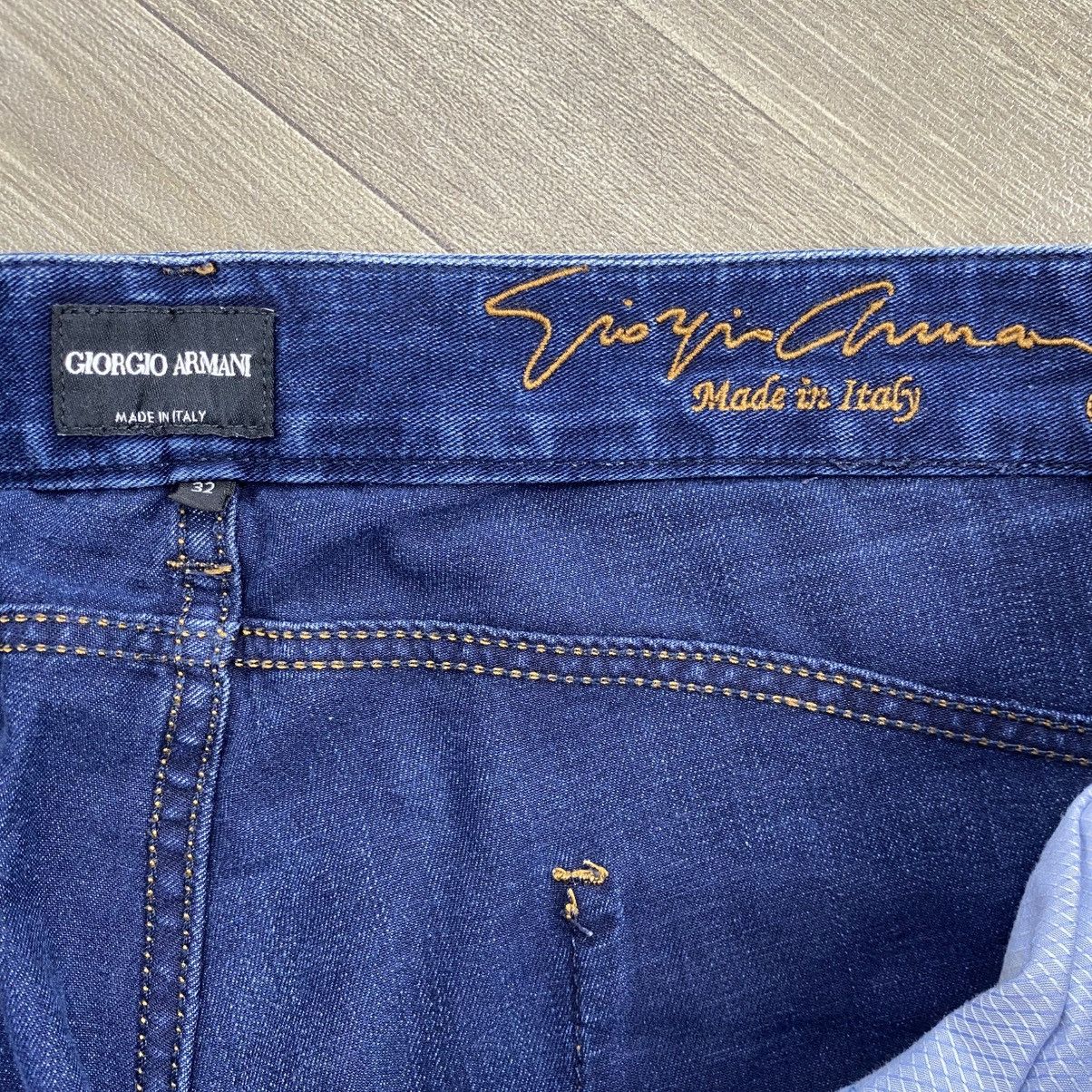 Giorgio Armani Vintage Giorgio Armani Italy Designer Faded Jeans Luxury Size US 32 / EU 48 - 7 Thumbnail