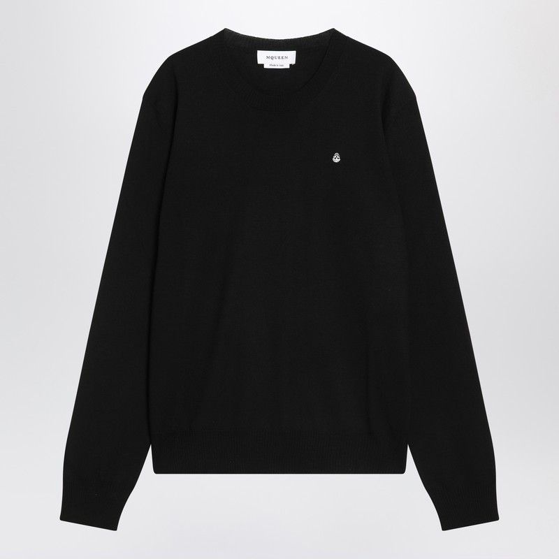 Alexander McQueen Alexander Mcqueen Sweater Black In Wool Size US XL / EU 56 / 4 - 1 Thumbnail