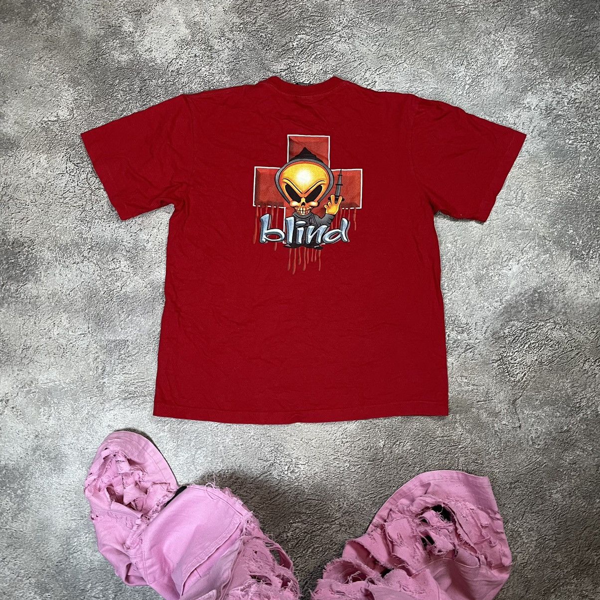 Vintage Vintage 90s Graphic Logo T Shirt Red Oversized Archive XL Size US XL / EU 56 / 4 - 8 Thumbnail