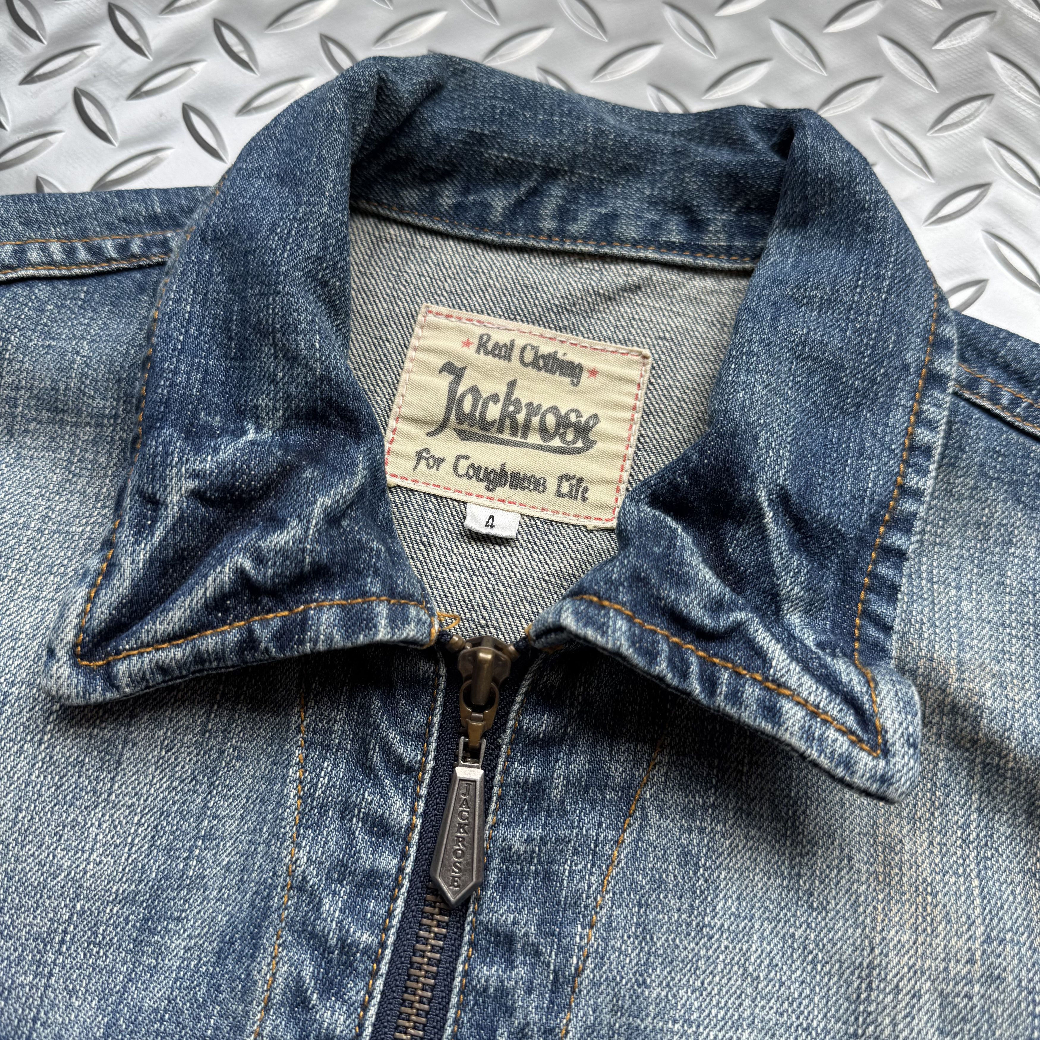 If Six Was Nine Jackrose Archive Denim Jacket Size US XL / EU 56 / 4 - 4 Thumbnail