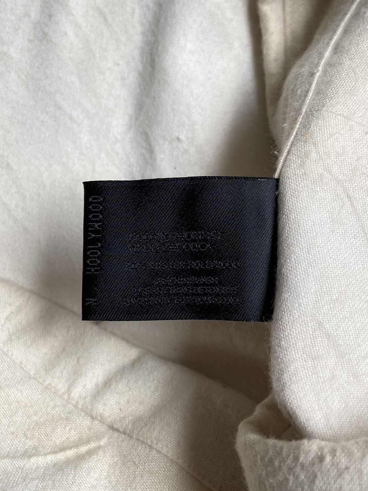 Japanese Brand × N.Hoolywood N. HOOLYWOOD Cream Shirt Size US M / EU 48-50 / 2 - 12 Thumbnail