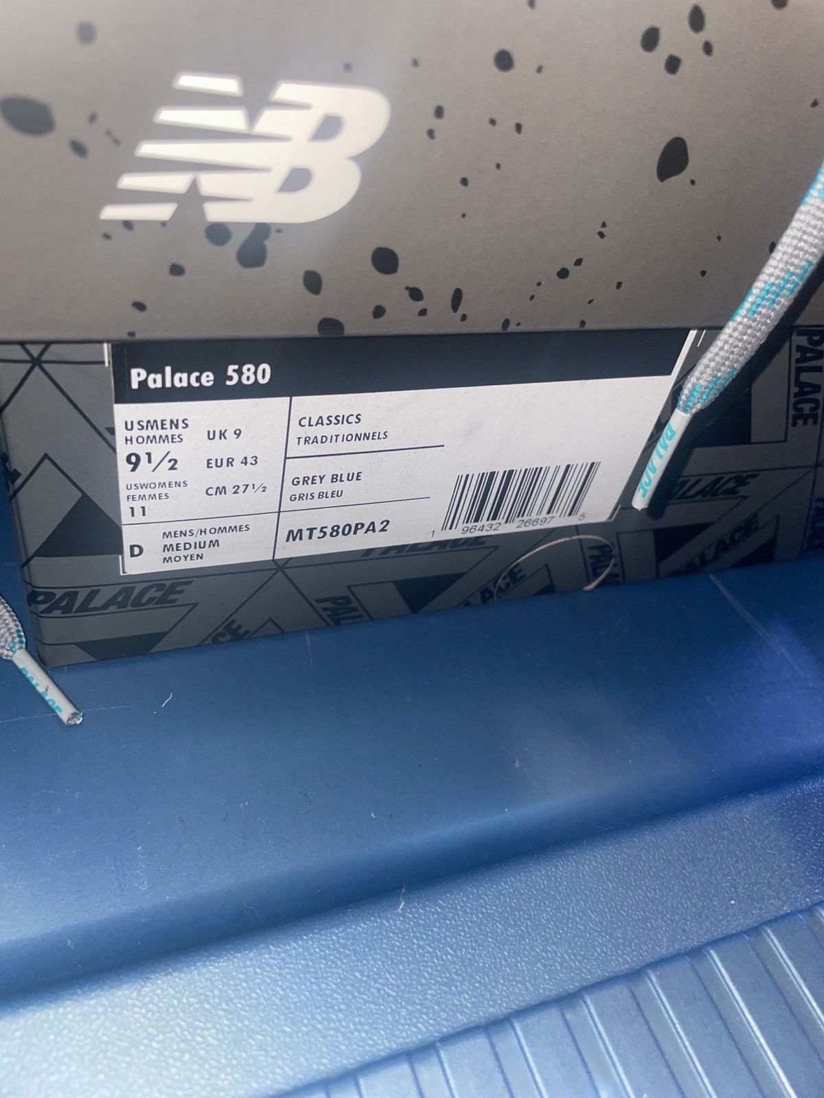 New Balance Palace X New Balance 580 Size US 9.5 / EU 42-43 - 14 Thumbnail