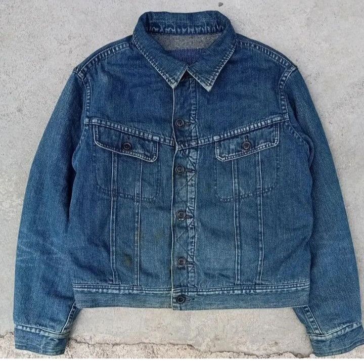 Tmt Japan TMT Big Holiday Reversible denim/Wool jacket | Grailed