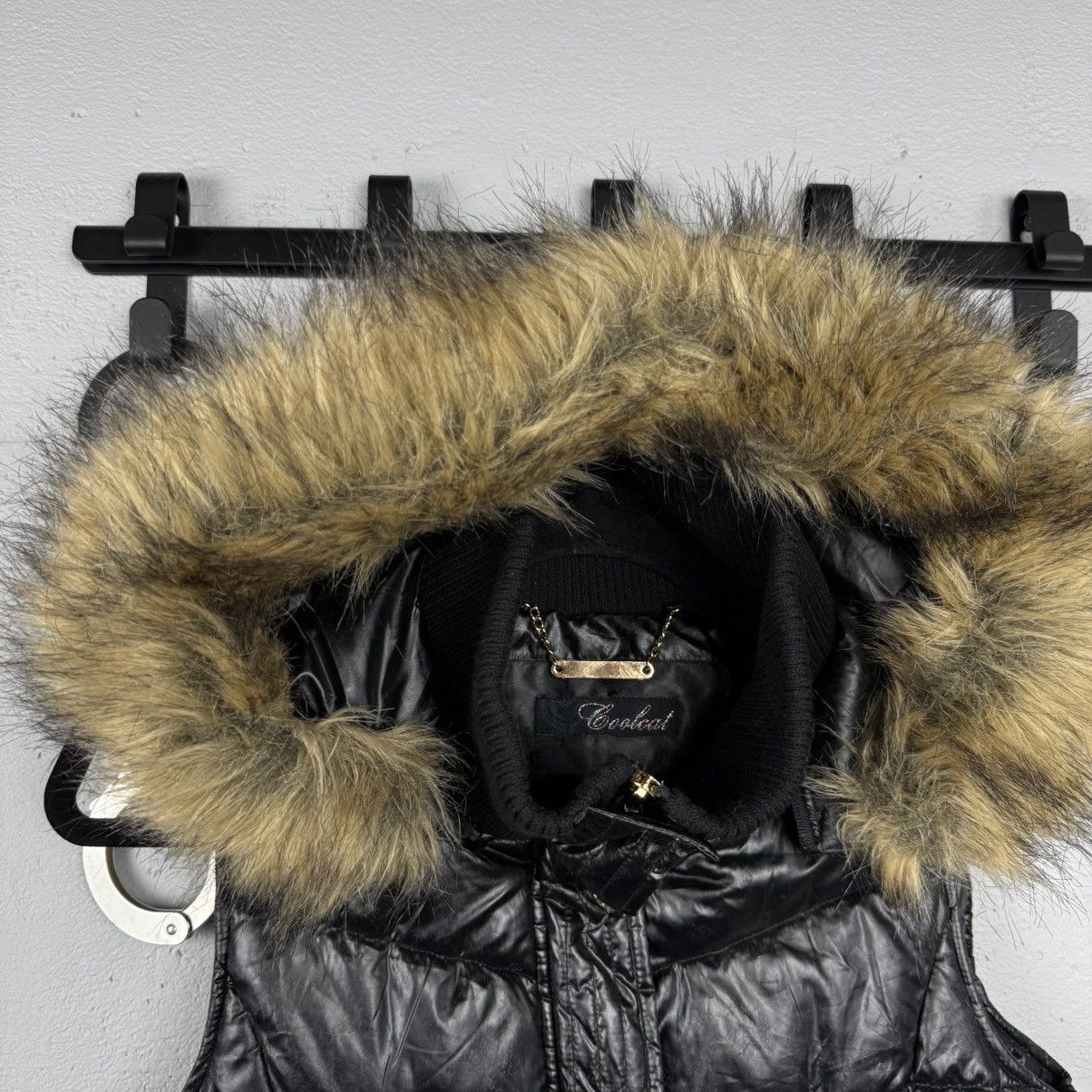 If Six Was Nine Vintage Fur Faux Vest Avant Garde Size S / US 4 / IT 40 - 3 Thumbnail