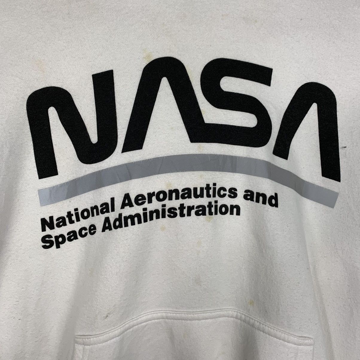 H&M Nasa Big Logo Pullover Hoodie Size US M / EU 48-50 / 2 - 13 Thumbnail