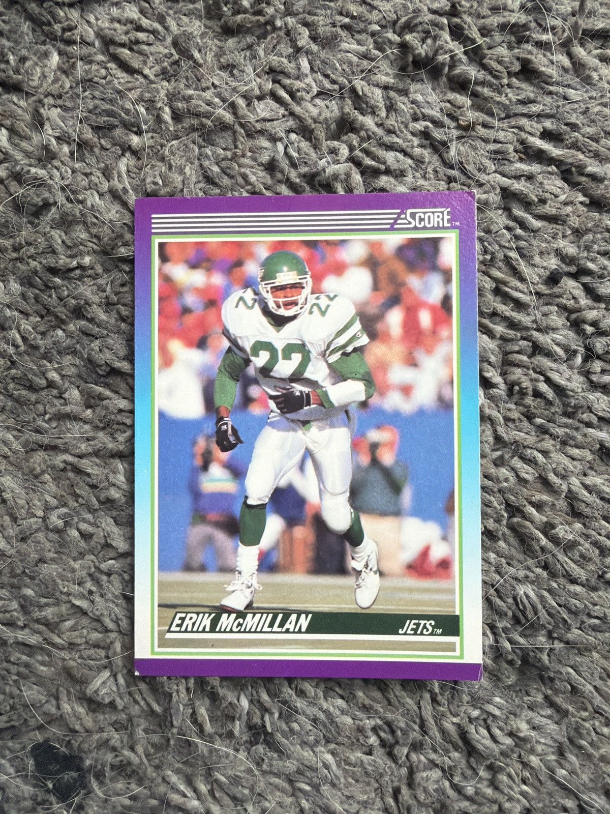 NFL 1990 Score #117 Erik McMillan Card Size ONE SIZE - 1 Thumbnail