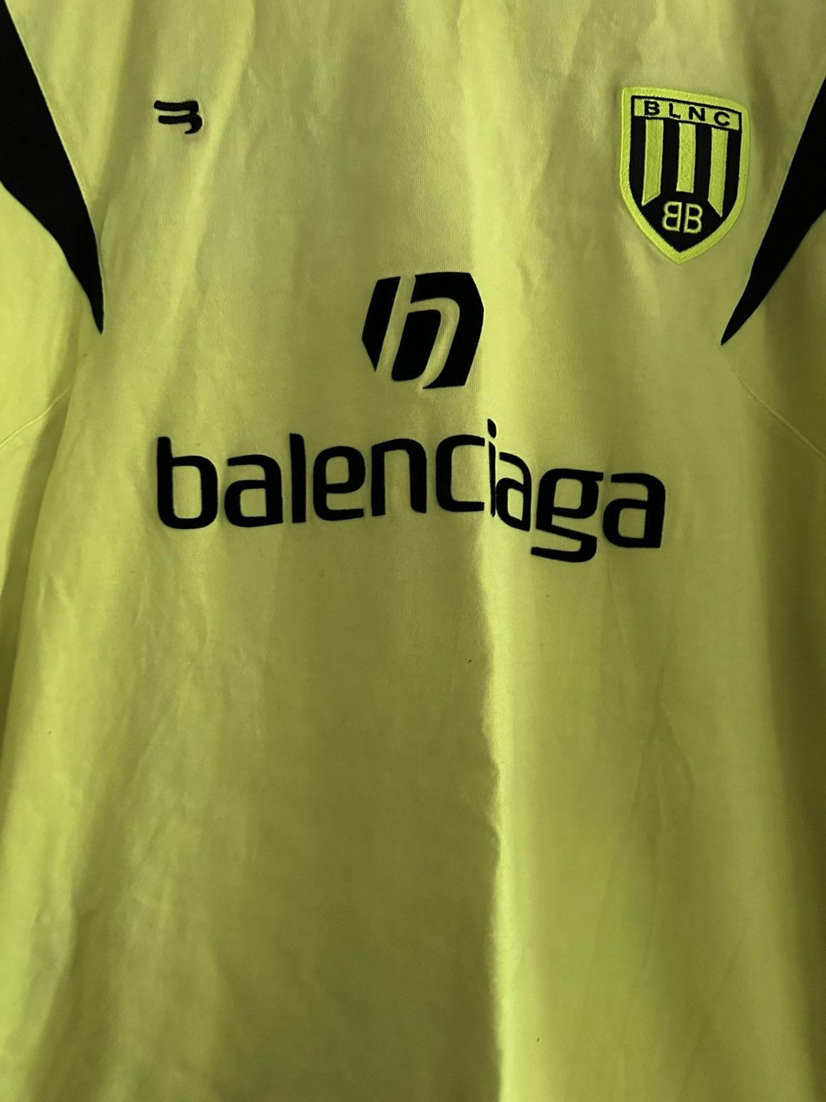 Balenciaga Balenciaga Football Jersey Size US XL / EU 56 / 4 - 4 Thumbnail
