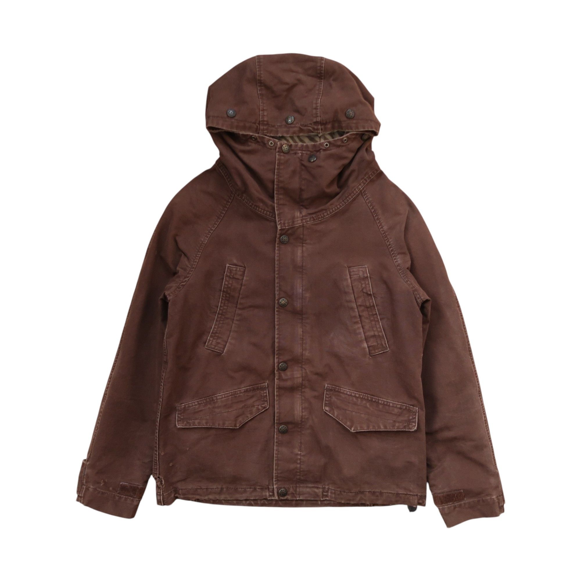 Hysteric Glamour 90s Ozone Rocks Hysteric Glamour Military Jacket Distressed Size US S / EU 44-46 / 1 - 1 Thumbnail