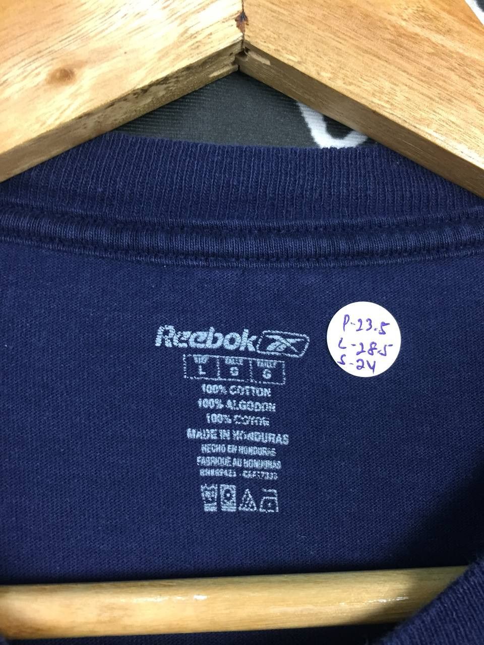 Reebok × Vintage Vtg Reebok Property Of Patriots Longsleeve Tee Size US L / EU 52-54 / 3 - 7 Thumbnail