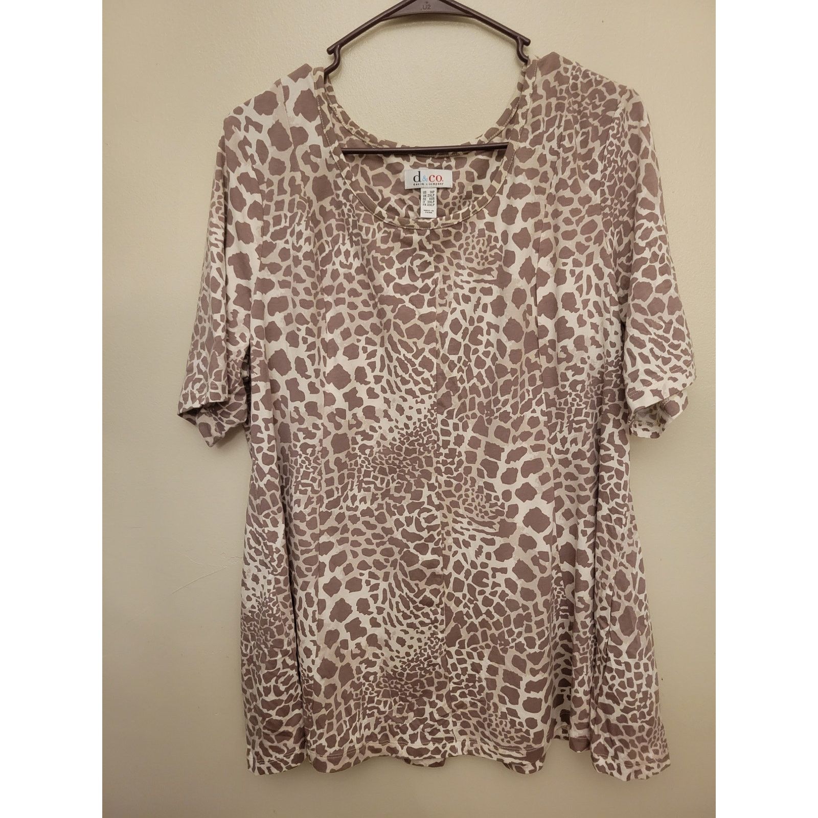 Denim & Co. Denim & Co 1XP Animal Print Size XL / US 12-14 / IT 48-50 - 6 Thumbnail