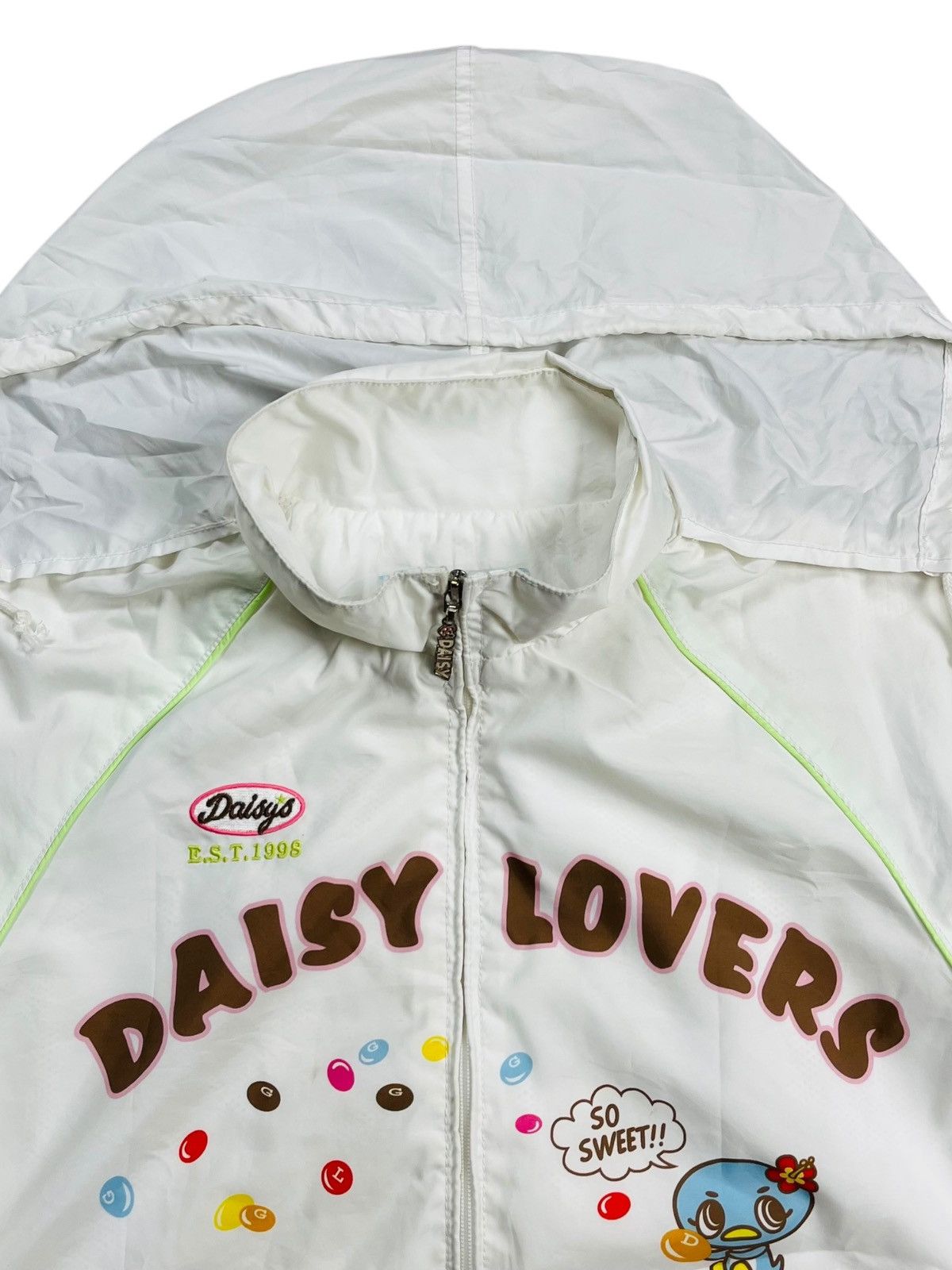 Angel Blue 2000s Daisy Lovers - Marble Chocolate Mascot Jacket Size US M / EU 48-50 / 2 - 7 Thumbnail
