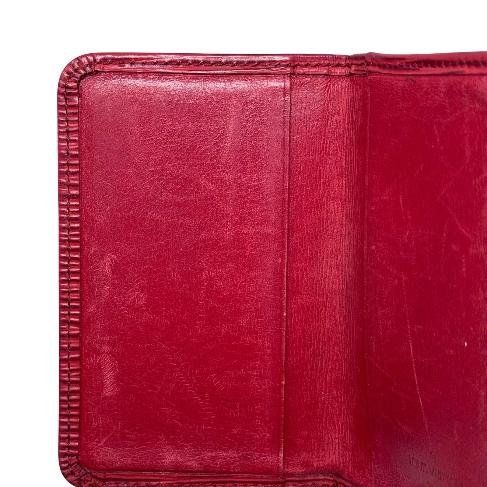 Louis Vuitton Louis Vuitton Red Bifold Wallet Size ONE SIZE - 14 Thumbnail