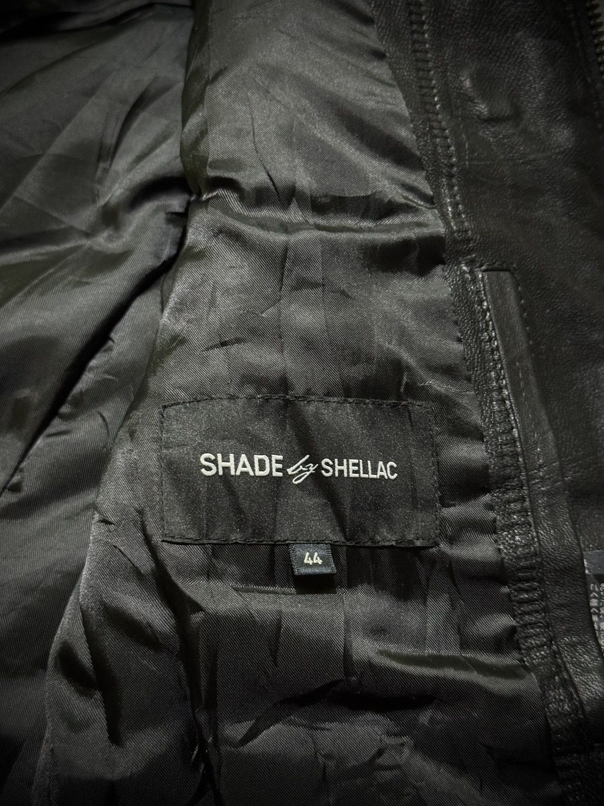Shellac SHADE SHELLAC GOAT LEATHER IFSIXWASNINE LGB FUR BLACK VEST Size US M / EU 48-50 / 2 - 9 Thumbnail