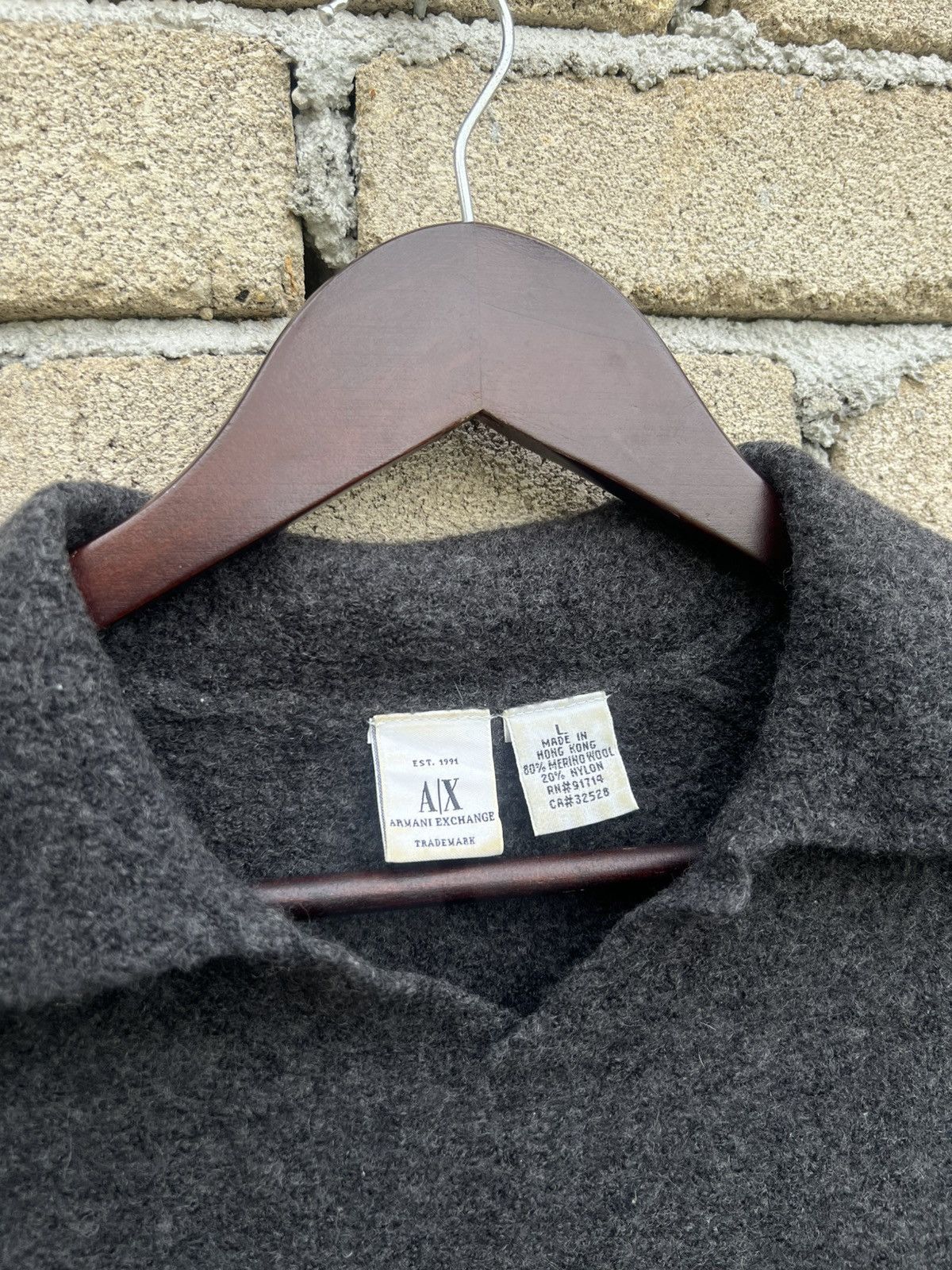 Armani Exchange Armani Exchange A/X Merino Wool Sweaters Size L / US 10 / IT 46 - 5 Thumbnail