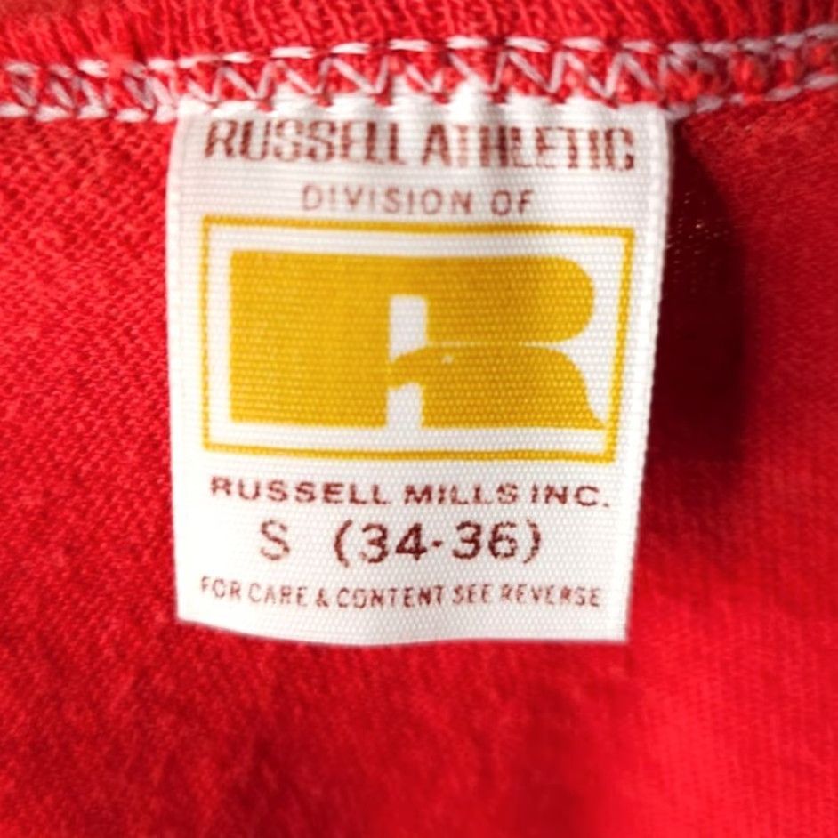 Russell Athletic VINTAGE Southern Wayne Saints T Shirt Mens XS Red 80s High School USA Russell Athletic Mens XS Red 80s High School USA Size US XS / EU 42 / 0 - 6 Thumbnail