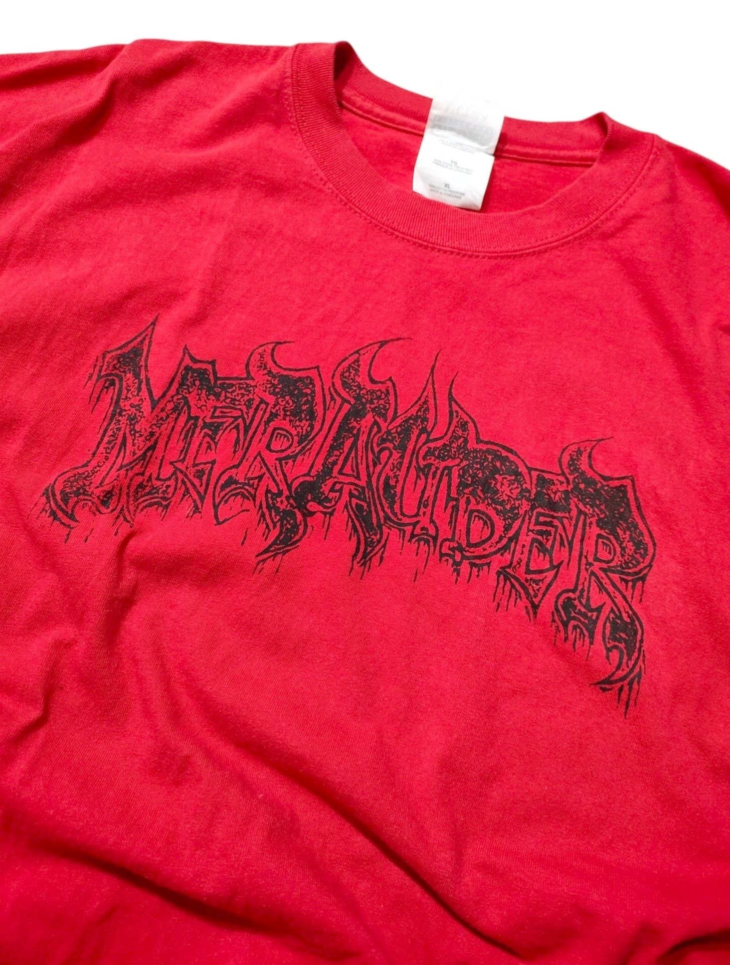 Band Tees Early 00s MERAUDER "IT AIN'T OVER !" Vintage Band Tee Size US XL / EU 56 / 4 - 1 Thumbnail