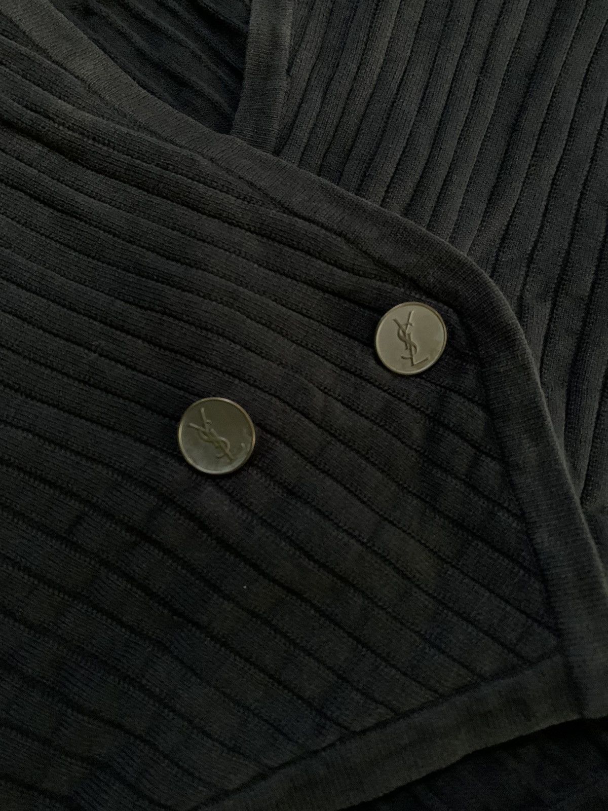 Yves Saint Laurent Vintage Yves Saint Laurent Jacket Black Size M / US 6-8 / IT 42-44 - 4 Thumbnail