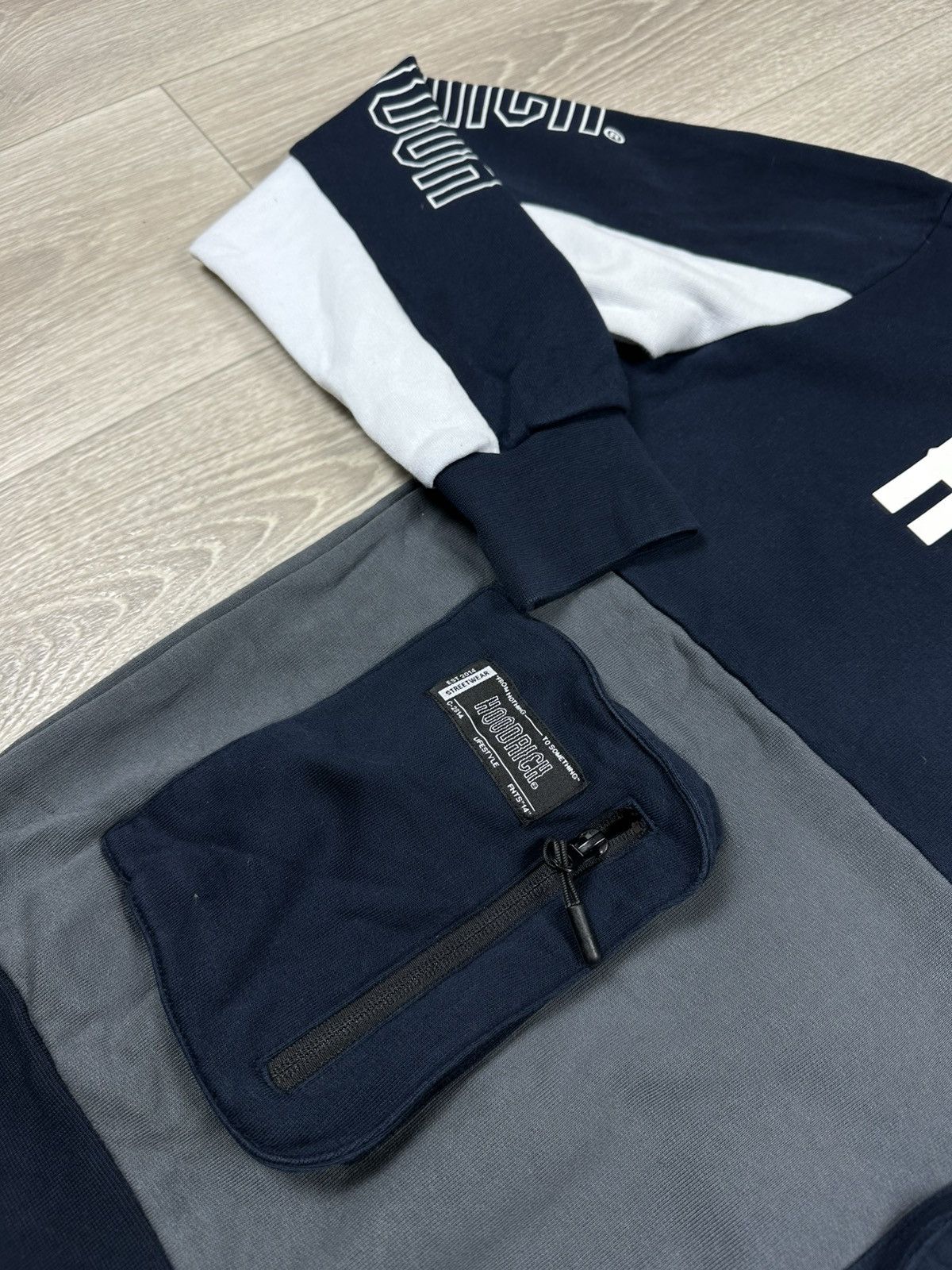 Hoodrich Hoodrich London Multi Pocket Big Logo Hoodie Drill SK8 Size US S / EU 44-46 / 1 - 6 Thumbnail