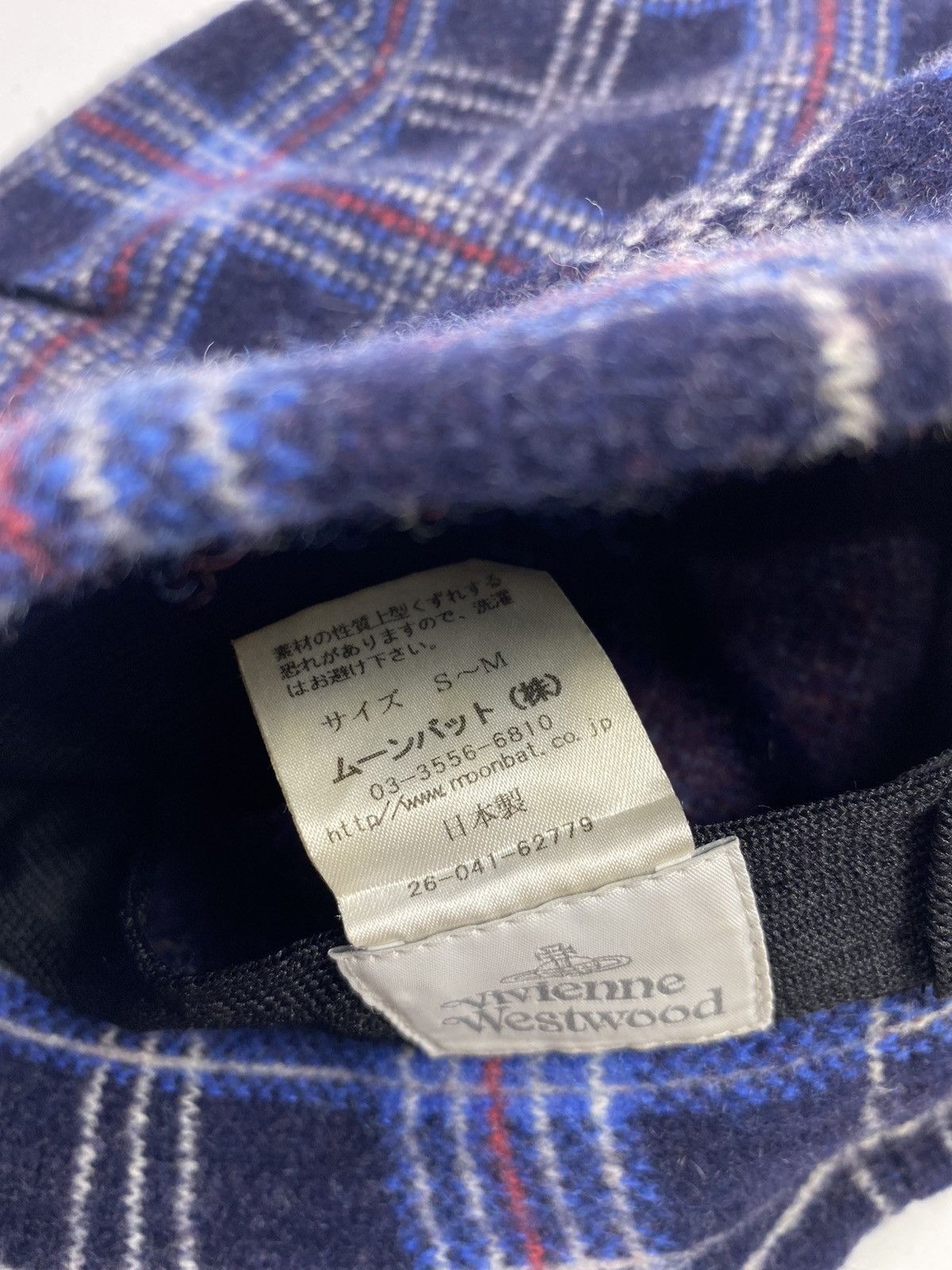 Designer × Vintage × Vivienne Westwood vivienne westwood wool bucket hat tartan Size ONE SIZE - 5 Thumbnail