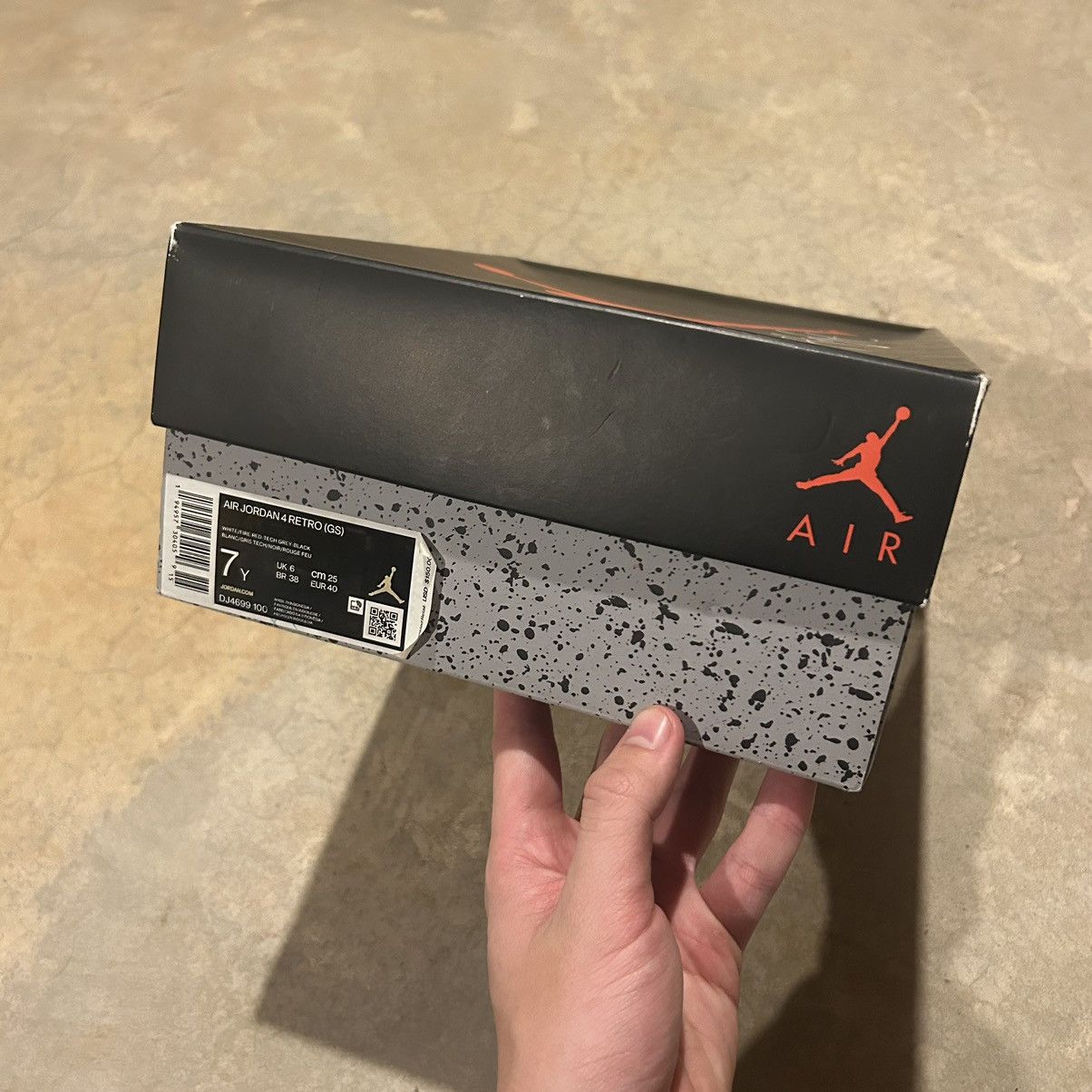 Jordan Brand × Nike Air Jordan 4 Retro White Oreo 2021 US 7 Size US 7 / EU 40 - 12 Thumbnail